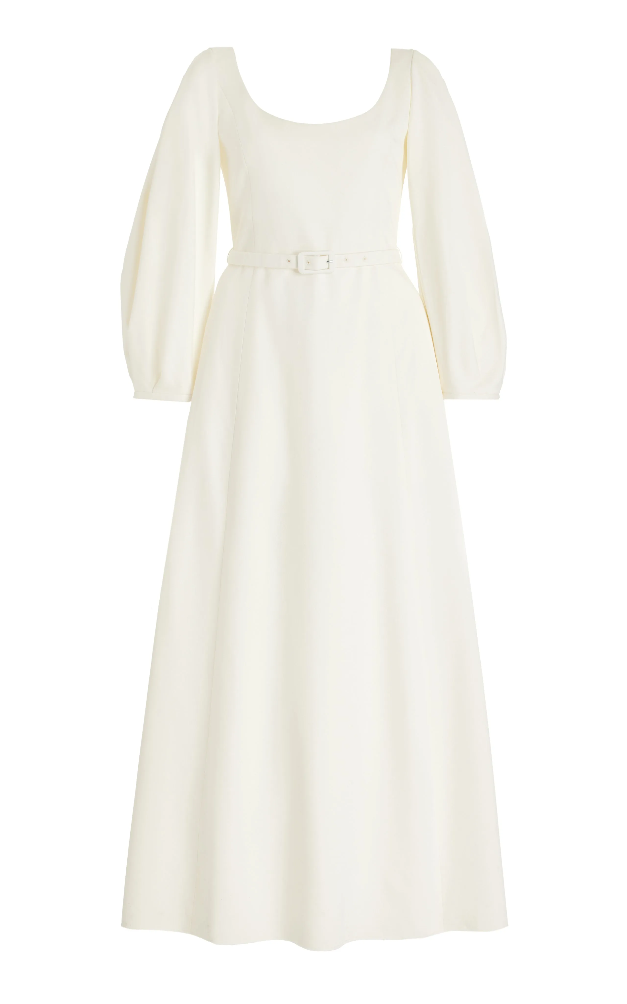 Mena Dress in Ivory Washed Silk sold by Gabriela Hearst
