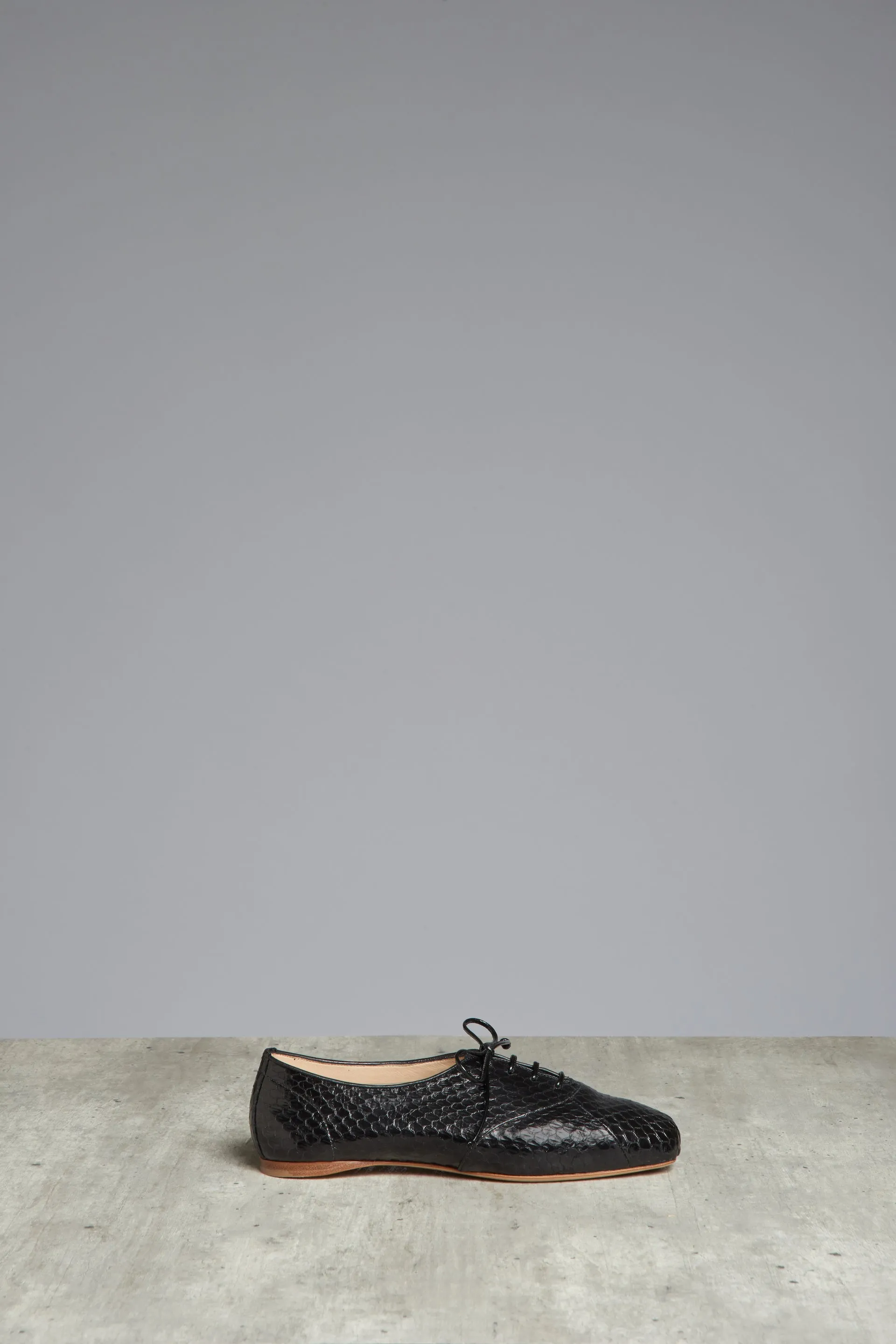 Maya Flat Shoe in Black Snakeskin sold by Gabriela Hearst product image thumbnail 4