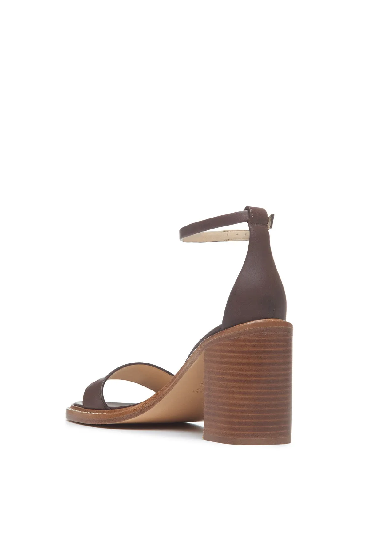 Meister Heel Sandal in Bordeaux Leather sold by Gabriela Hearst product image thumbnail 3
