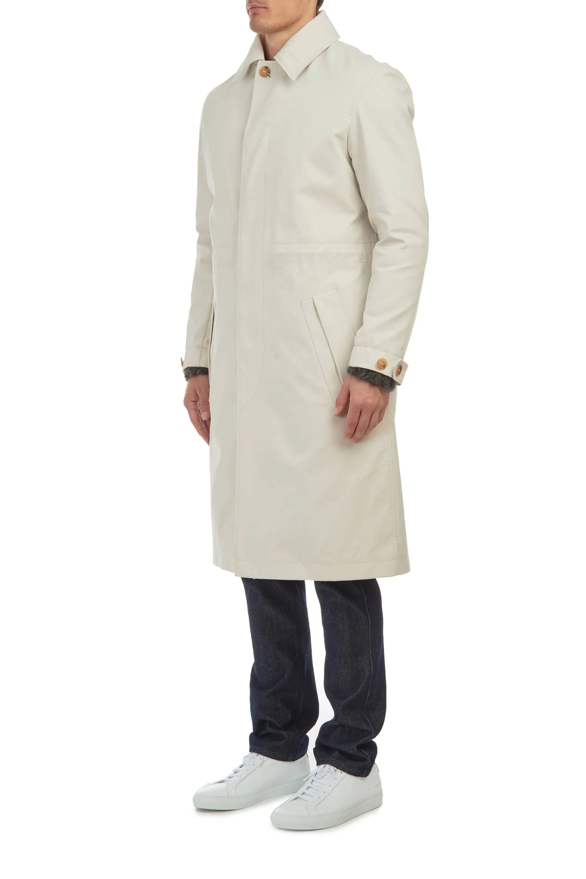 Malraux Parka in Neutral Cotton sold by Gabriela Hearst product image thumbnail 4