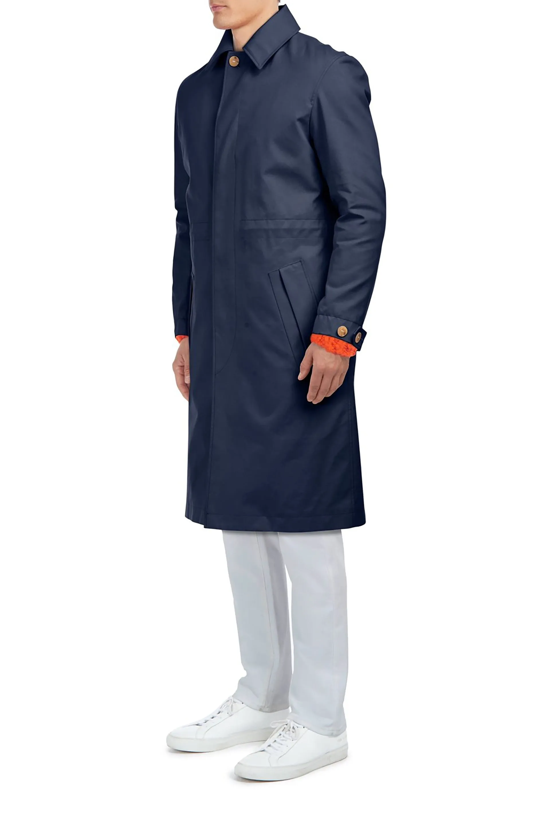 Malraux Parka in Dark Navy Cotton sold by Gabriela Hearst product image thumbnail 4