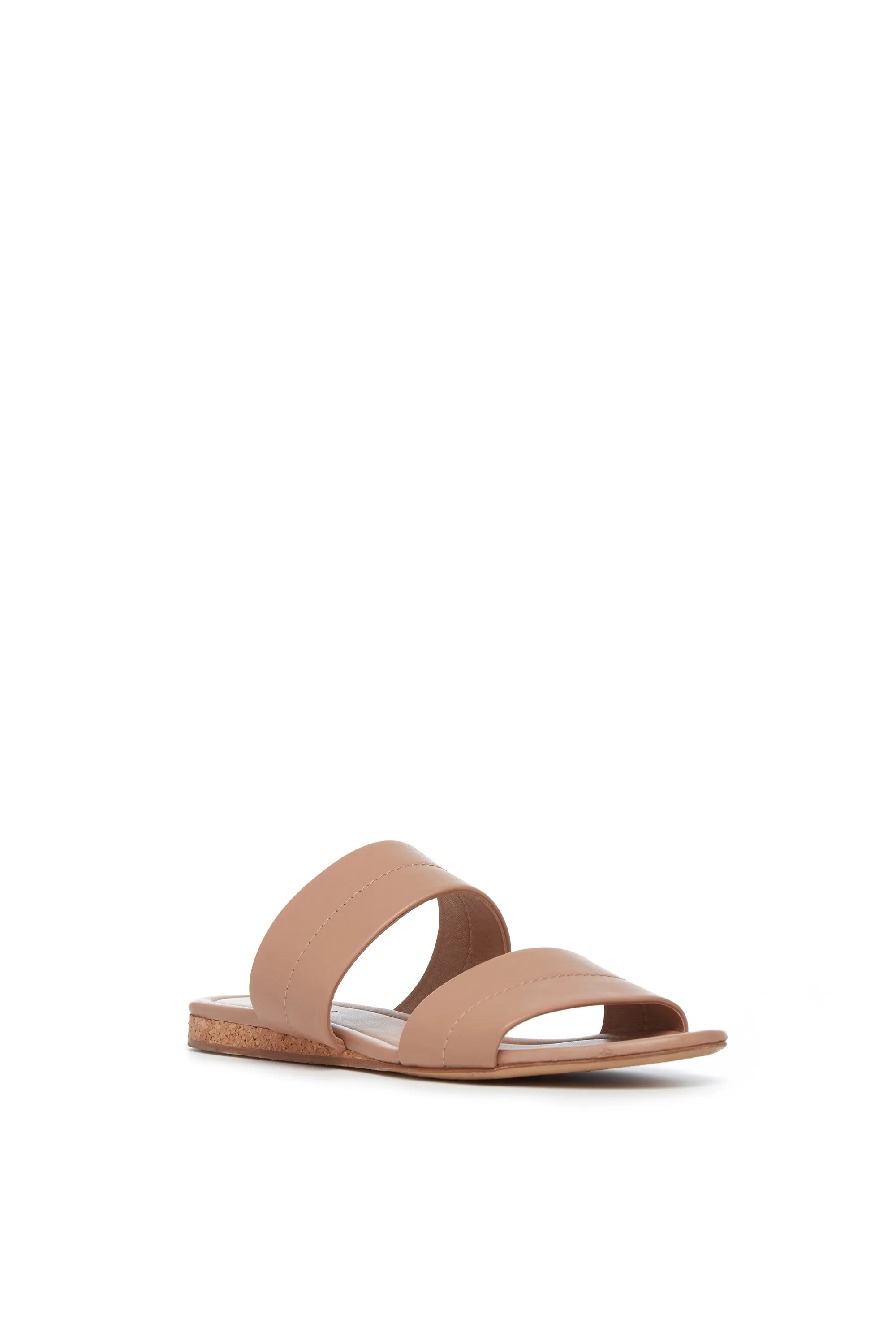 Lora Flat Sandal in Dark Camel Nappa Leather sold by Gabriela Hearst product image thumbnail 2