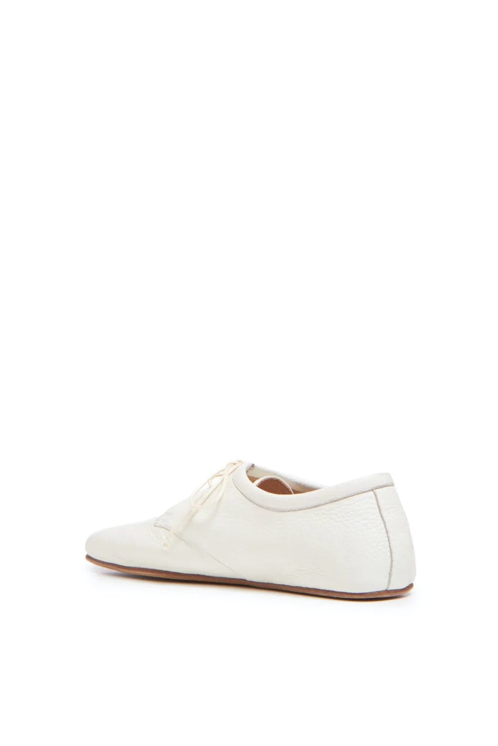 Luca Shoe in Cream Textured Leather sold by Gabriela Hearst product image thumbnail 3