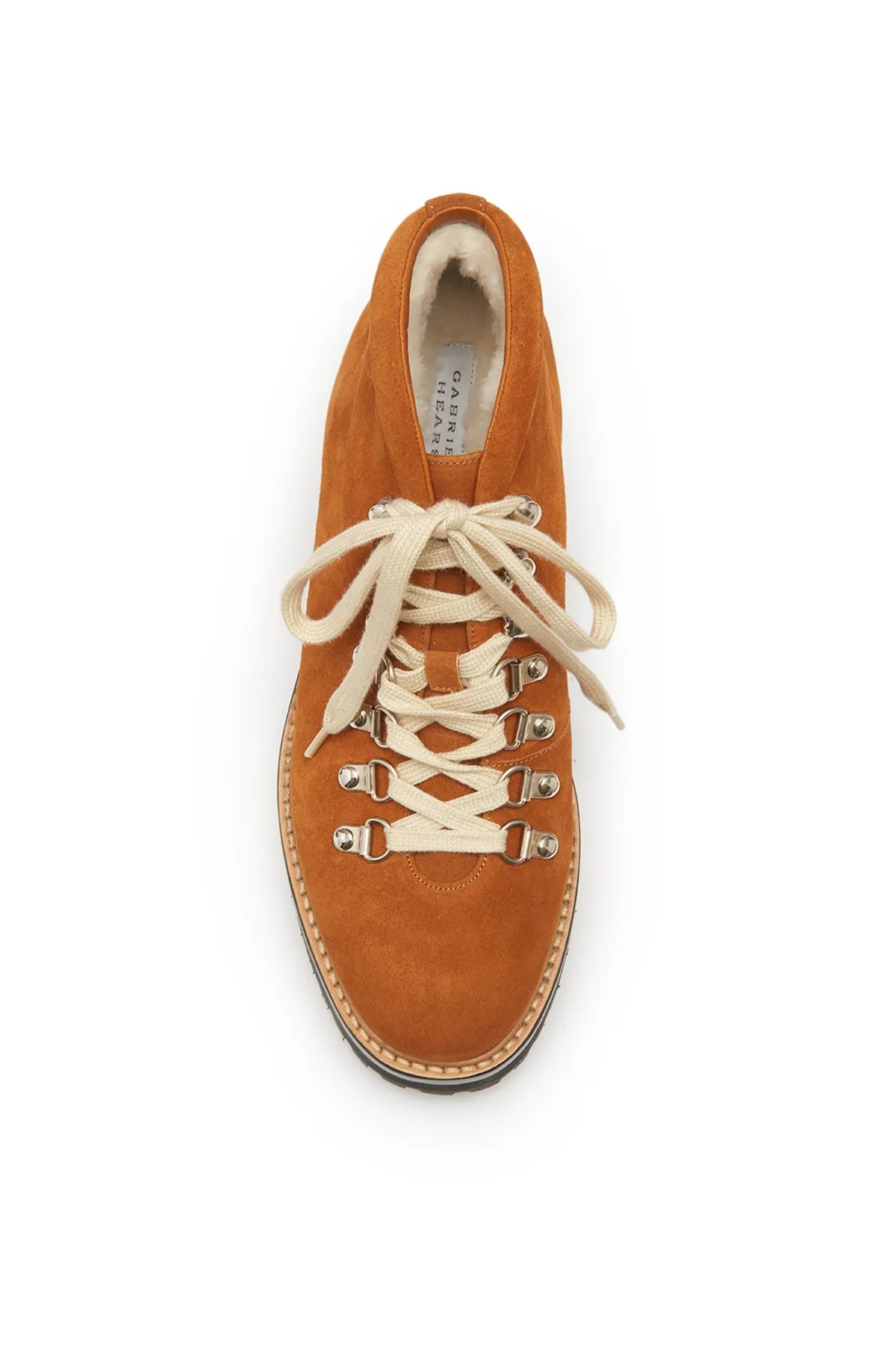 Kash Boot in Cashew Leather with Shearling sold by Gabriela Hearst product image thumbnail 4