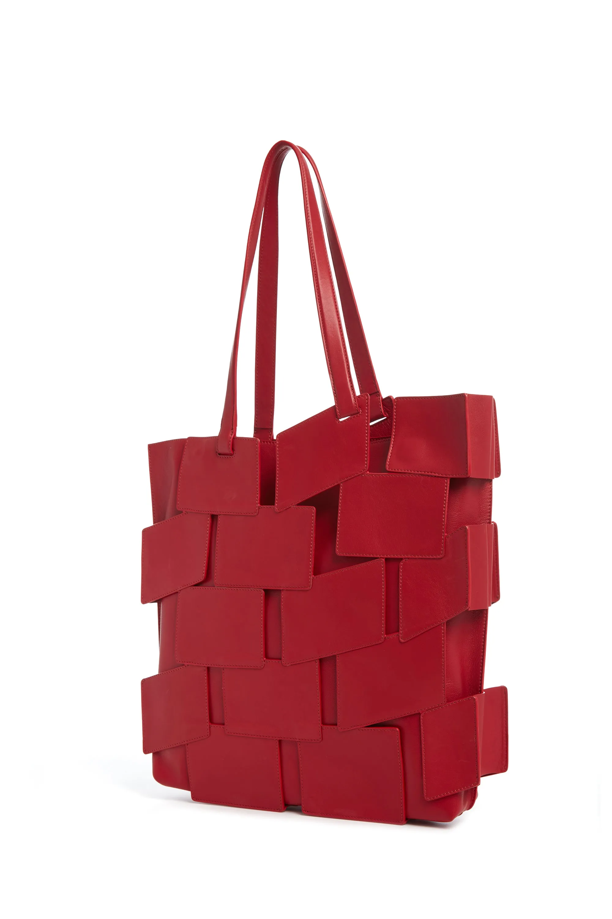 Laquered Tote Bag in Red Topaz Leather sold by Gabriela Hearst product image thumbnail 2