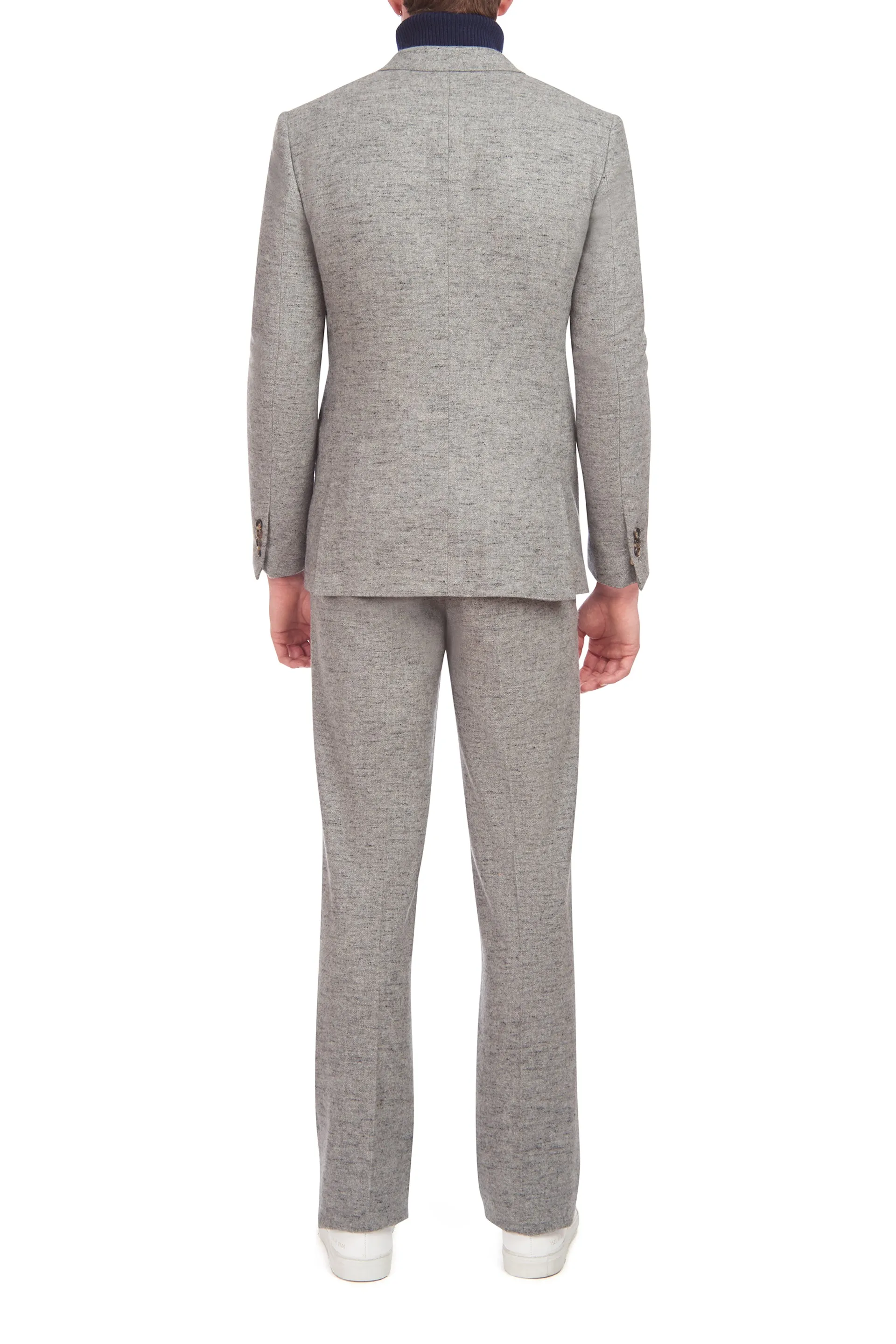 Kingsley Jacket in Almond Multi Cashmere sold by Gabriela Hearst product image thumbnail 3