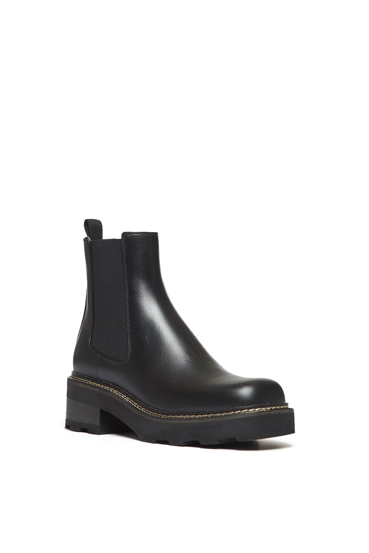 Jil Chelsea Boot in Black Leather sold by Gabriela Hearst product image thumbnail 2