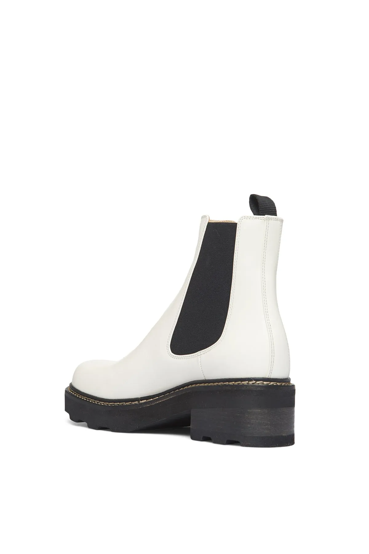 Jil Chelsea Boot in Cream Leather sold by Gabriela Hearst product image thumbnail 4