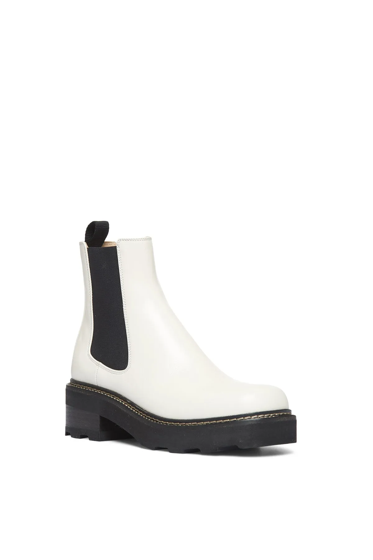 Jil Chelsea Boot in Cream Leather sold by Gabriela Hearst product image thumbnail 3