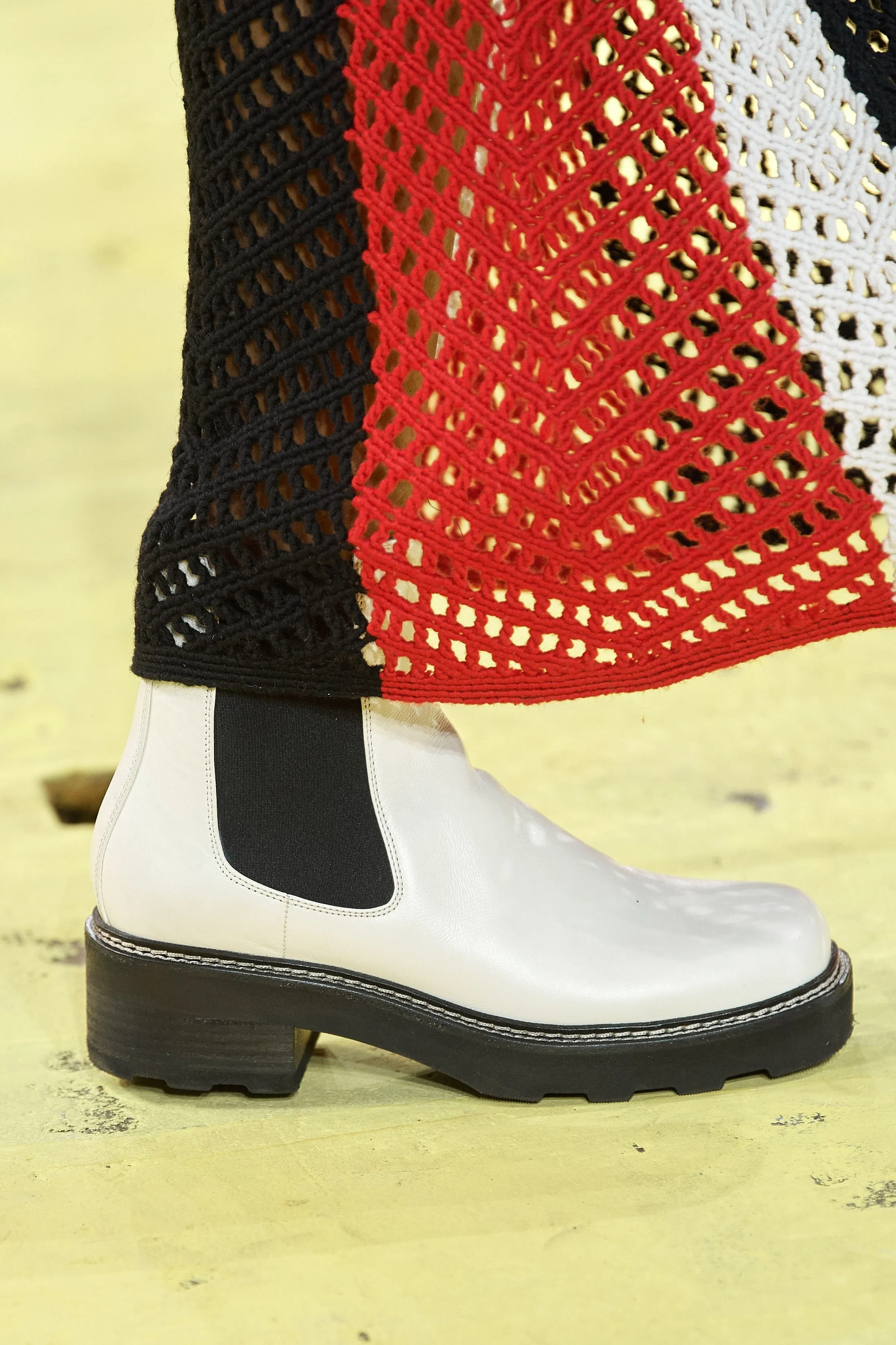 Jil Chelsea Boot in Cream Leather sold by Gabriela Hearst product image thumbnail 2