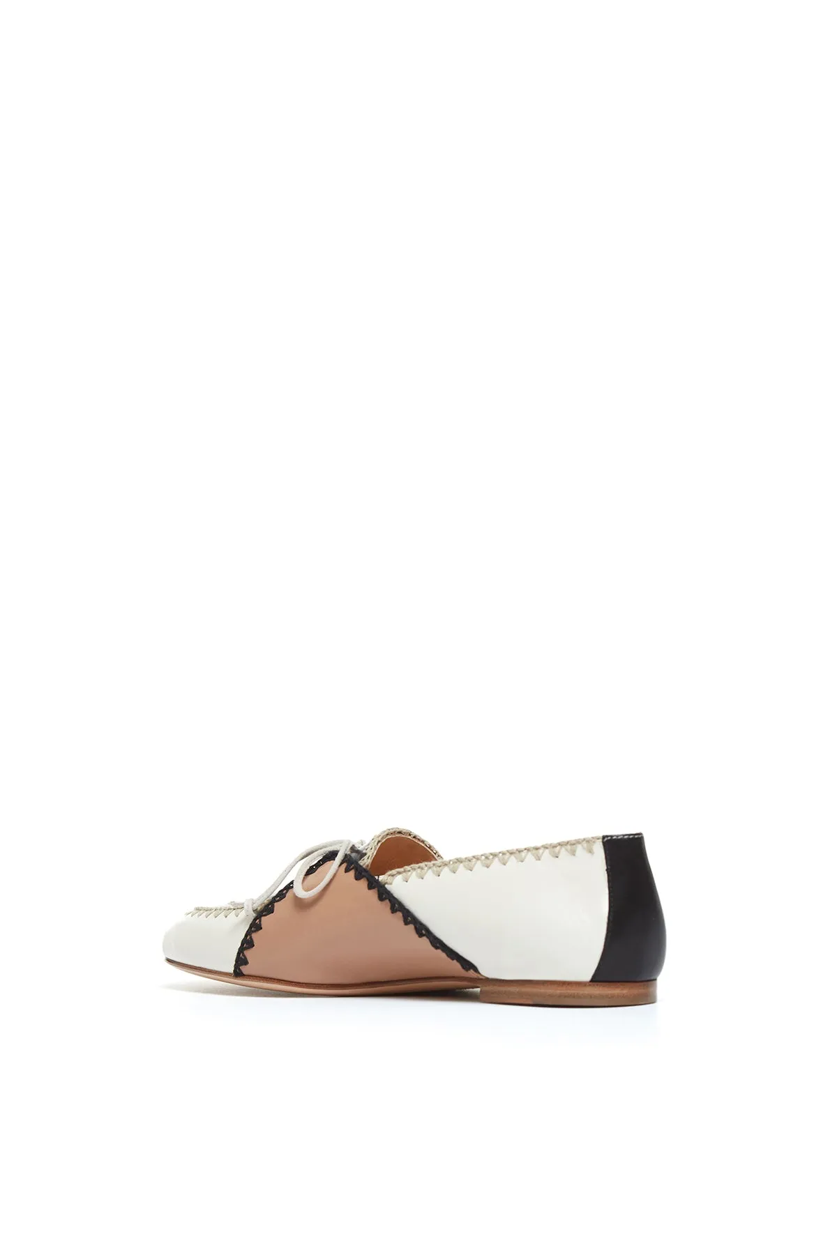 Hawett Flat Shoe in Camel Multi Nappa Leather sold by Gabriela Hearst product image thumbnail 4