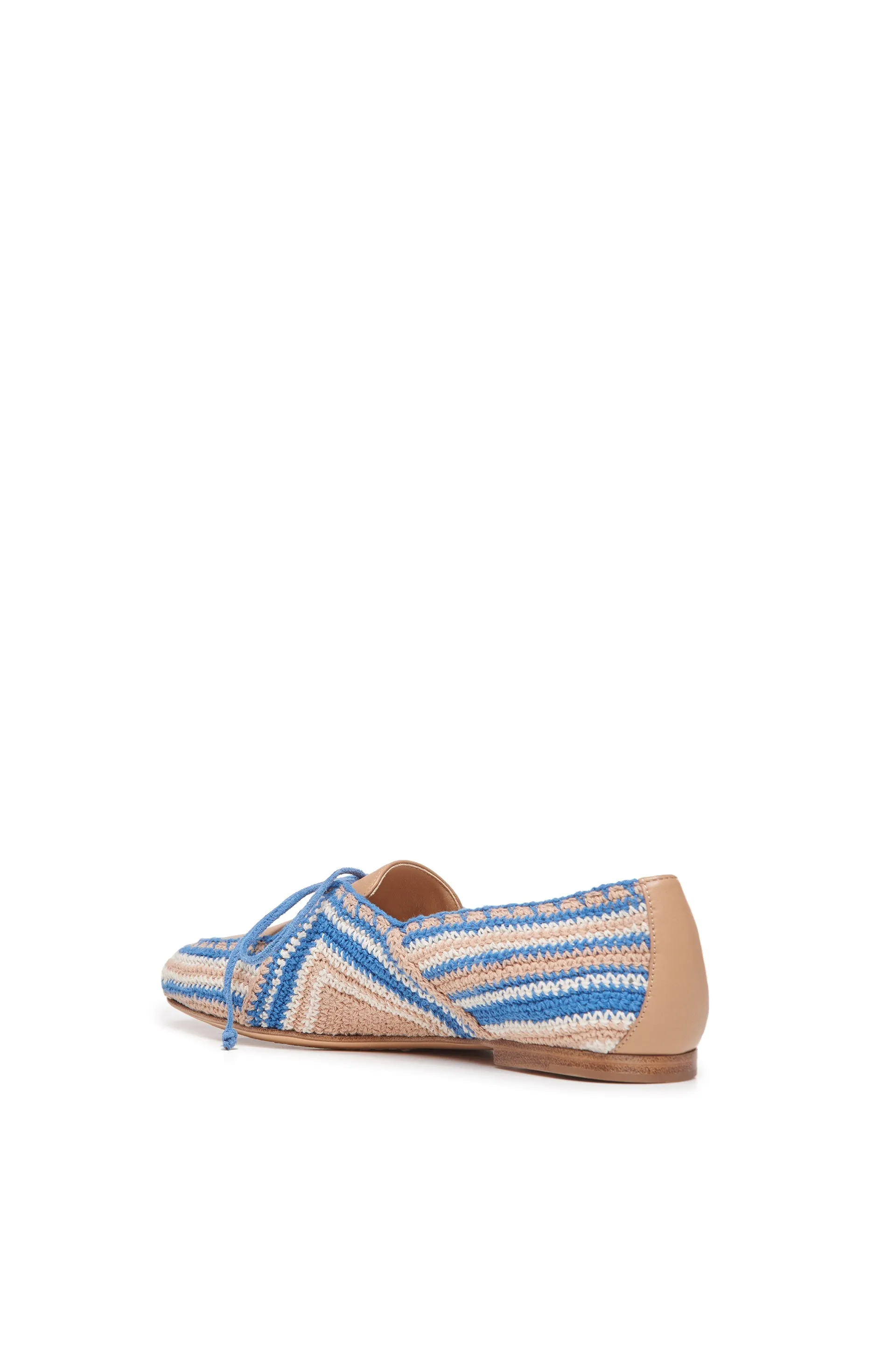 Hays Crochet Flat Shoe in Dark Camel Leather sold by Gabriela Hearst product image thumbnail 3