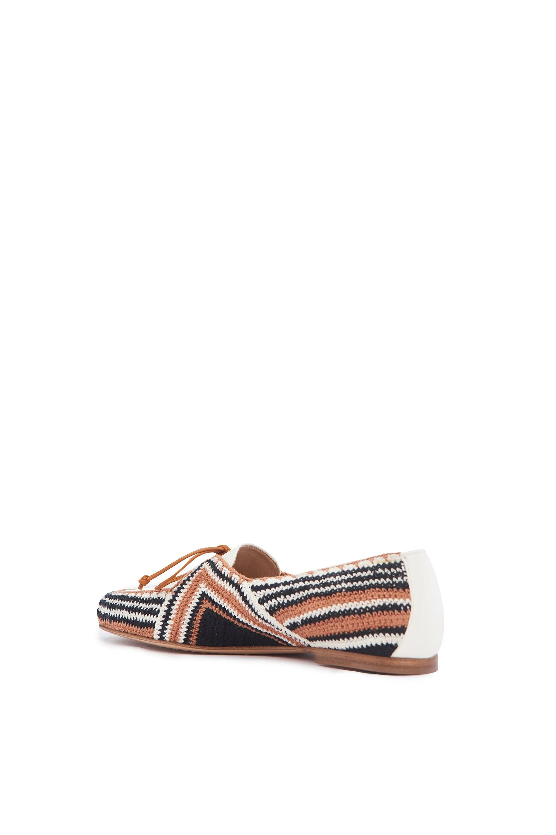 Hays Crochet Flat Shoe in Cream Leather sold by Gabriela Hearst product image thumbnail 3