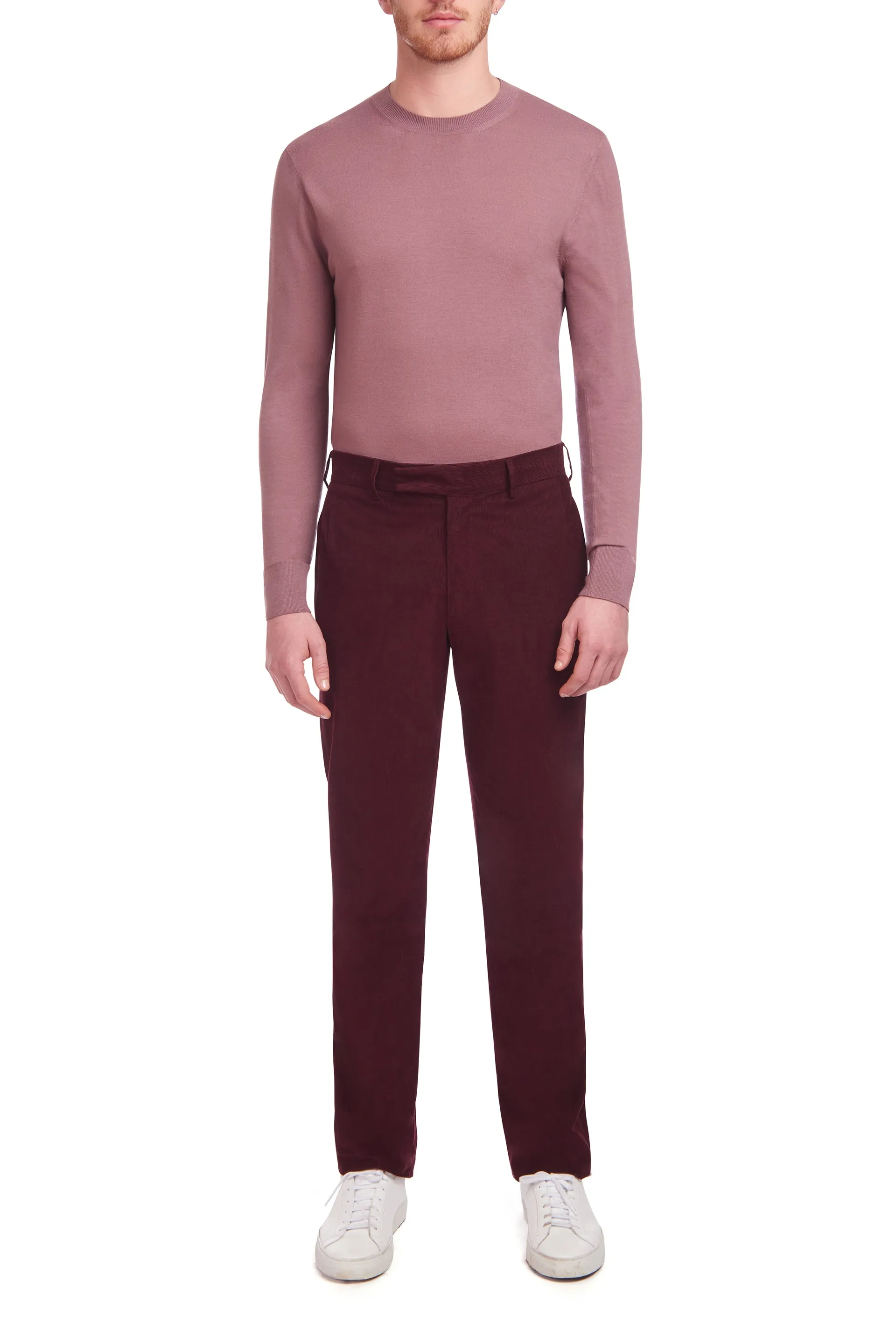 Ernest Pant in Prune Corduroy sold by Gabriela Hearst product image thumbnail 3