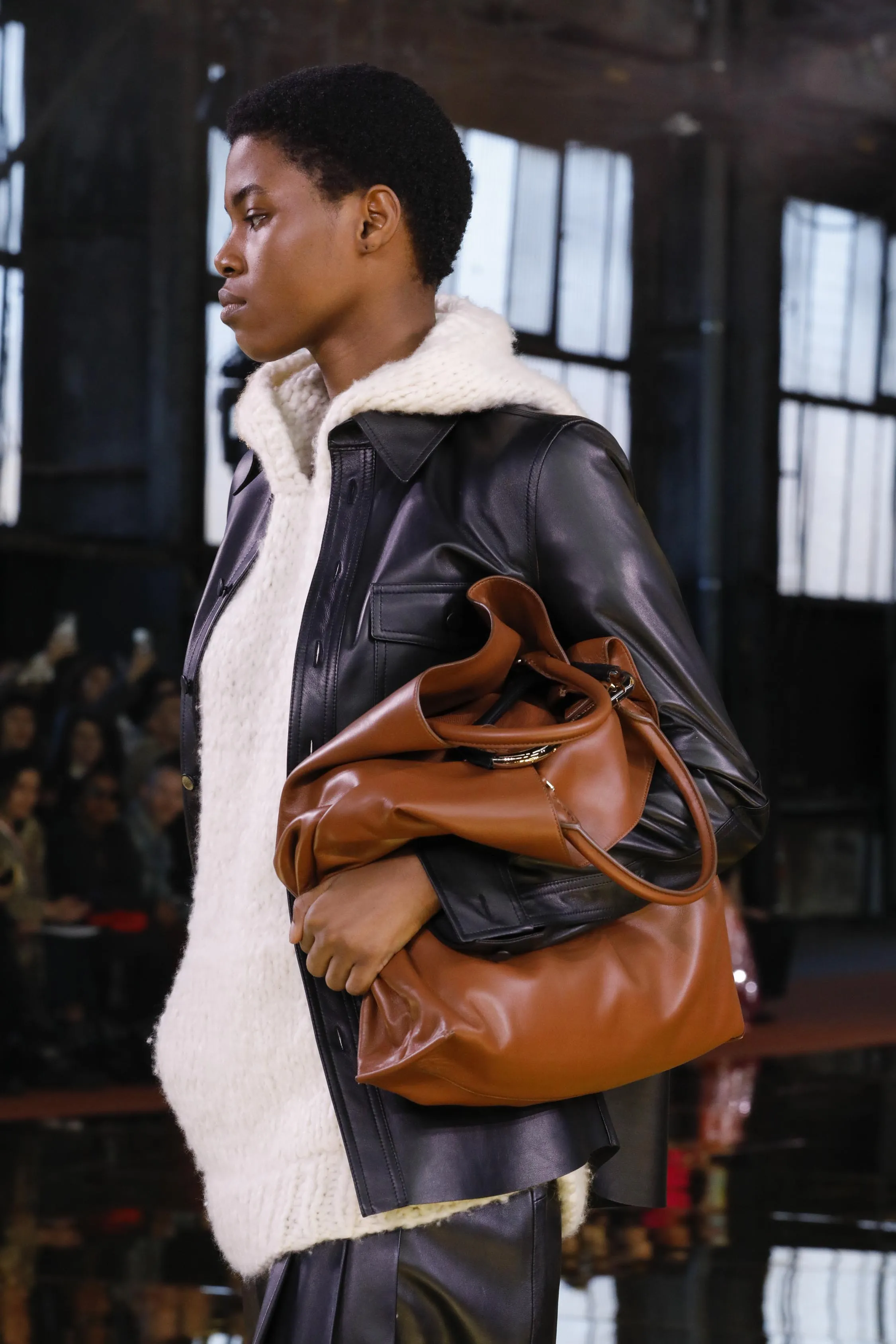 Eileen Tote Bag in Cognac Leather sold by Gabriela Hearst product image thumbnail 5