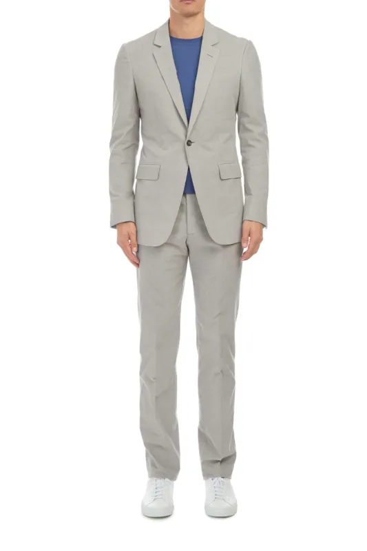 Damien Jacket in Neutral Cotton sold by Gabriela Hearst