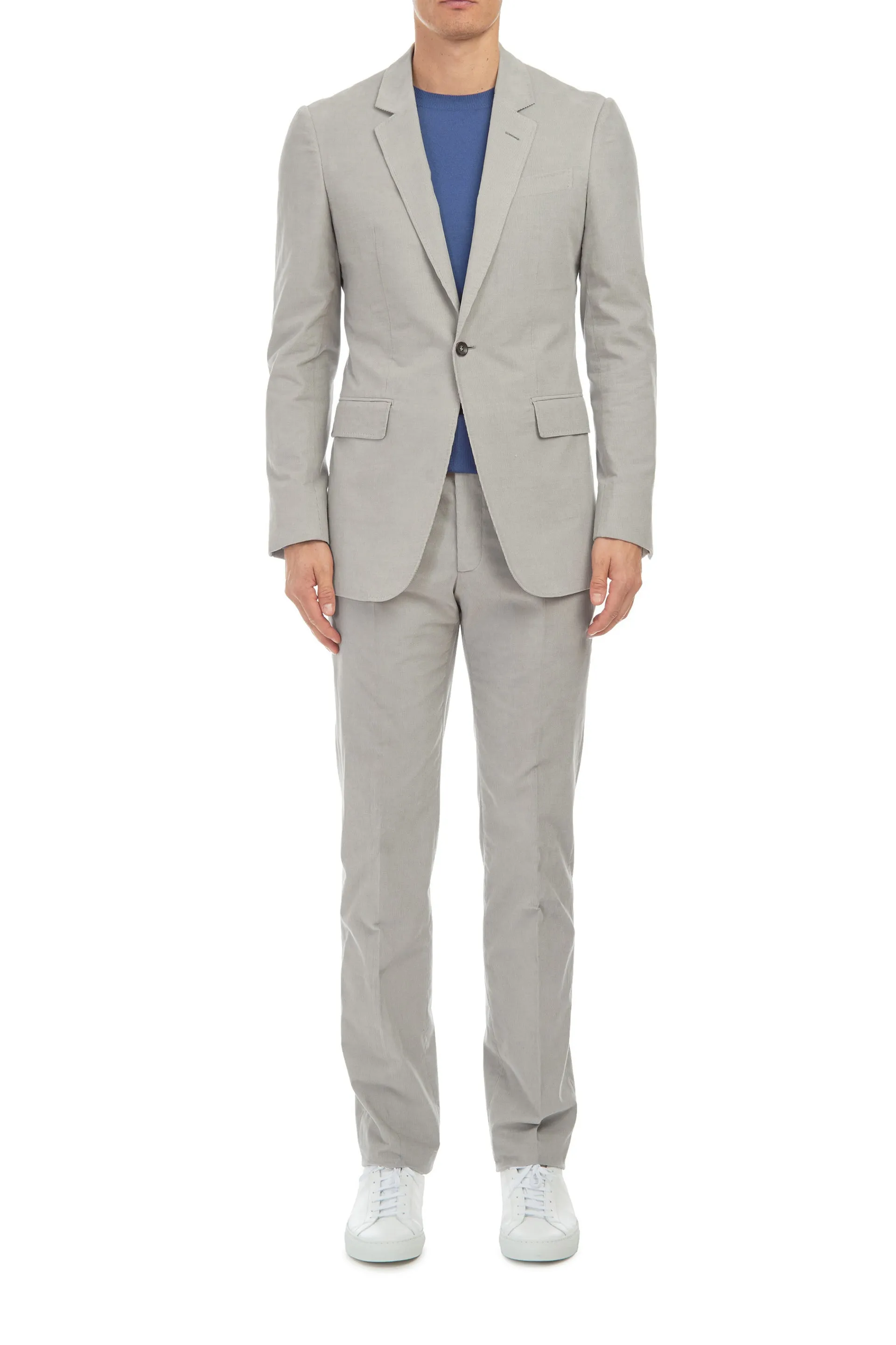 Damien Jacket in Neutral Cotton sold by Gabriela Hearst