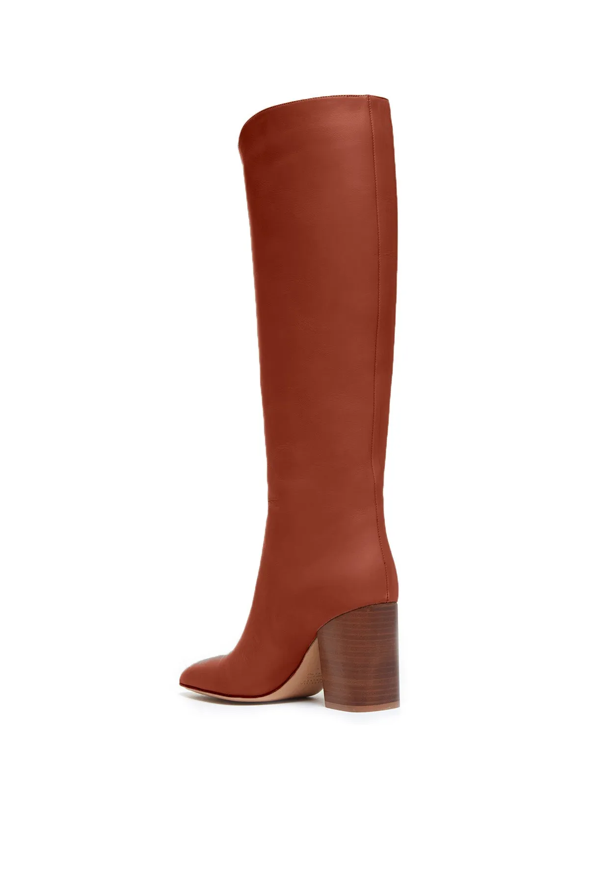 Cora High Knee Boot in Cognac Leather sold by Gabriela Hearst product image thumbnail 3