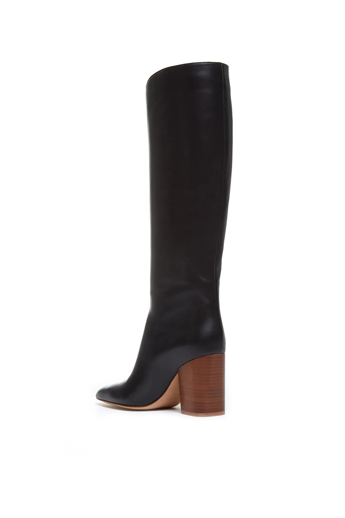 Cora High Knee Boot in Black Leather sold by Gabriela Hearst product image thumbnail 3
