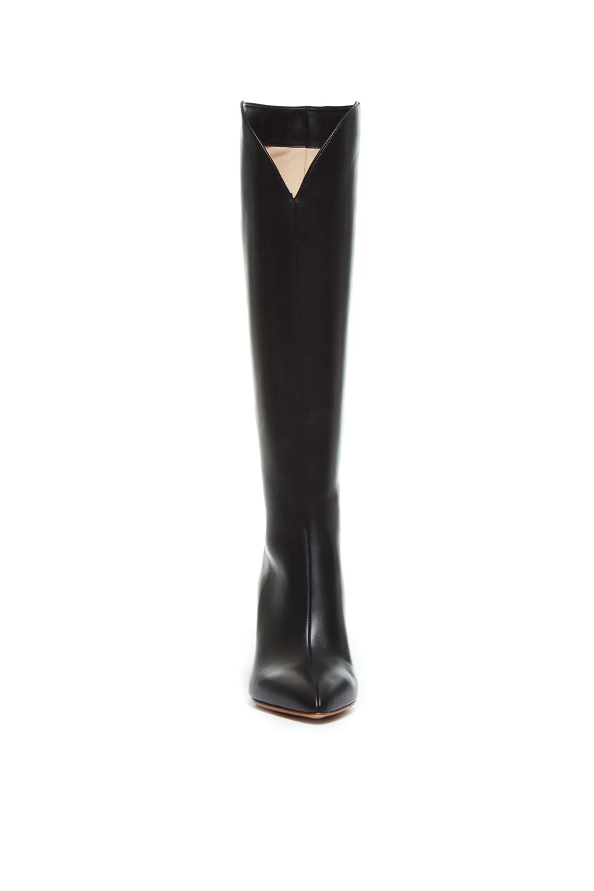Cora High Knee Boot in Black Leather sold by Gabriela Hearst product image thumbnail 4