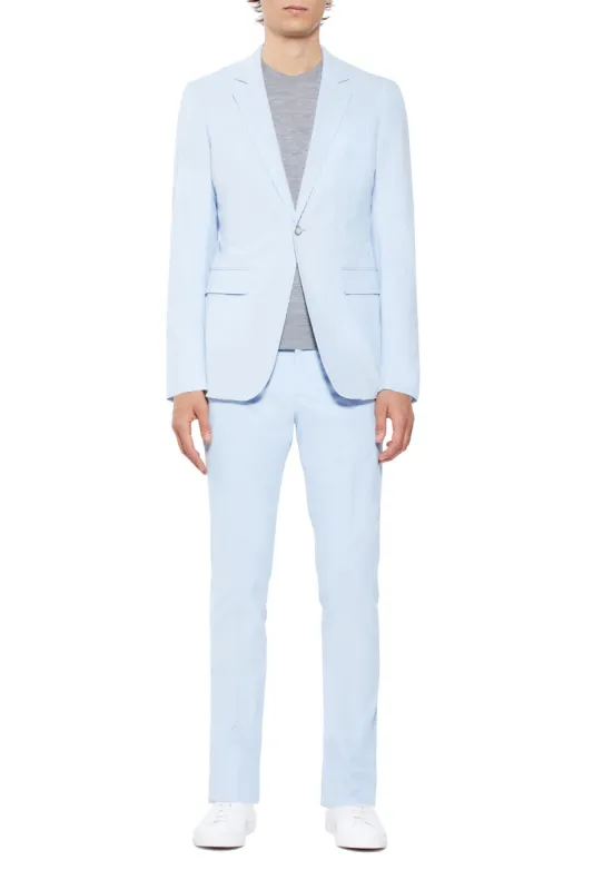 Damien Jacket in Light Blue Cotton Corduroy sold by Gabriela Hearst