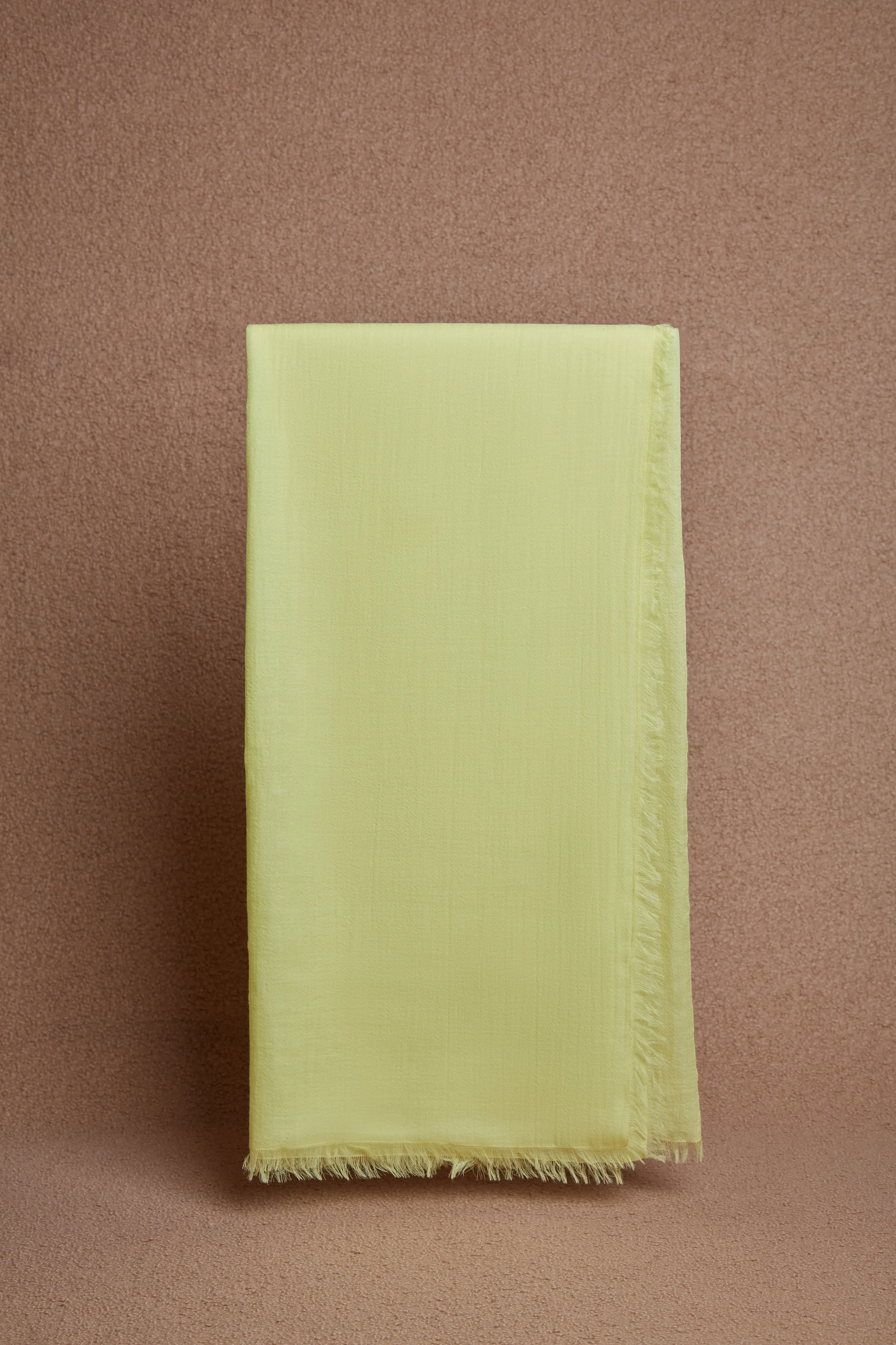 Botanical Dye Scarf in Lime Adamite Cashmere sold by Gabriela Hearst product image thumbnail 2