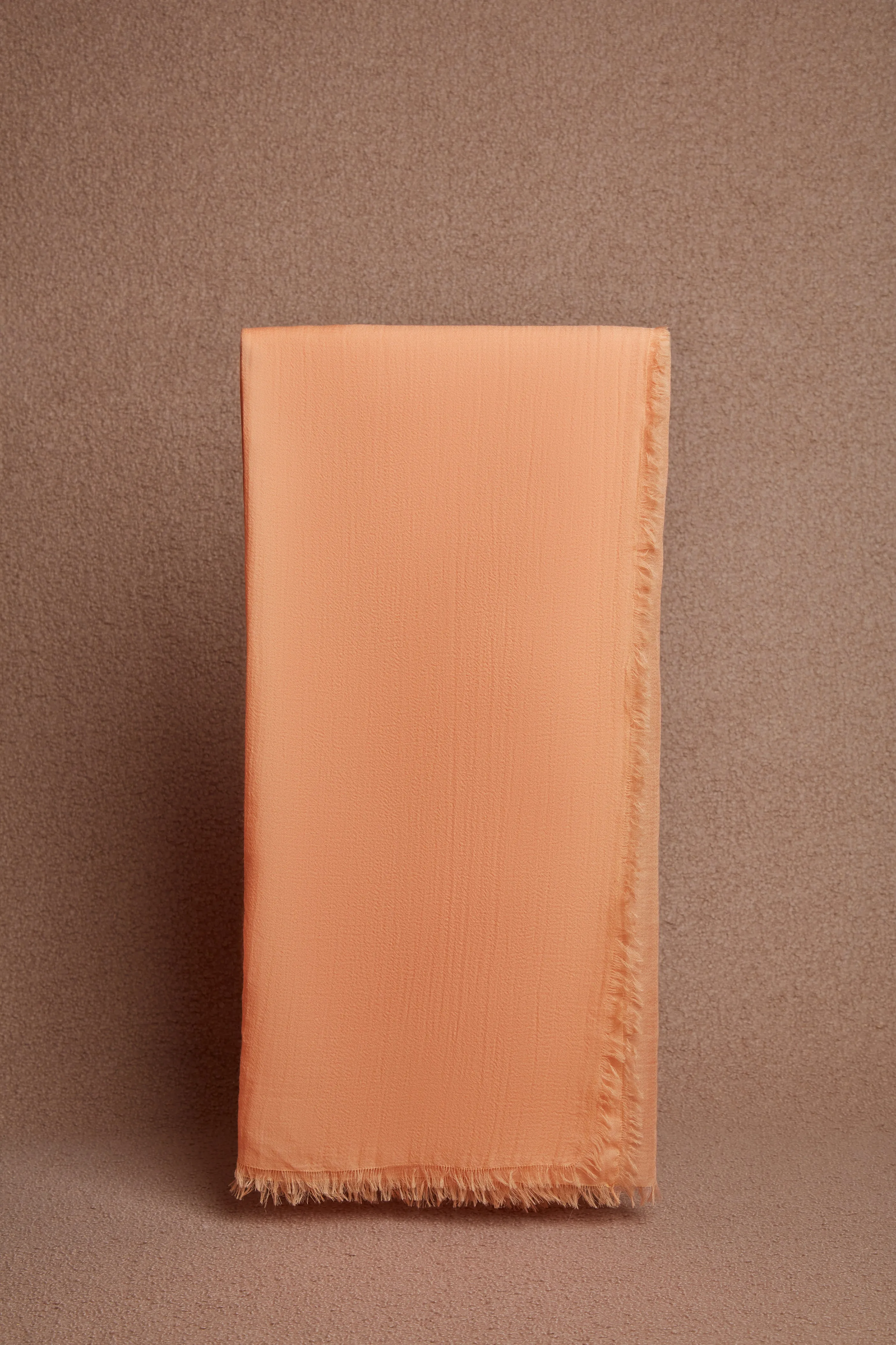 Botanical Dye Scarf in Fluorescent Orange Cashmere sold by Gabriela Hearst product image thumbnail 2