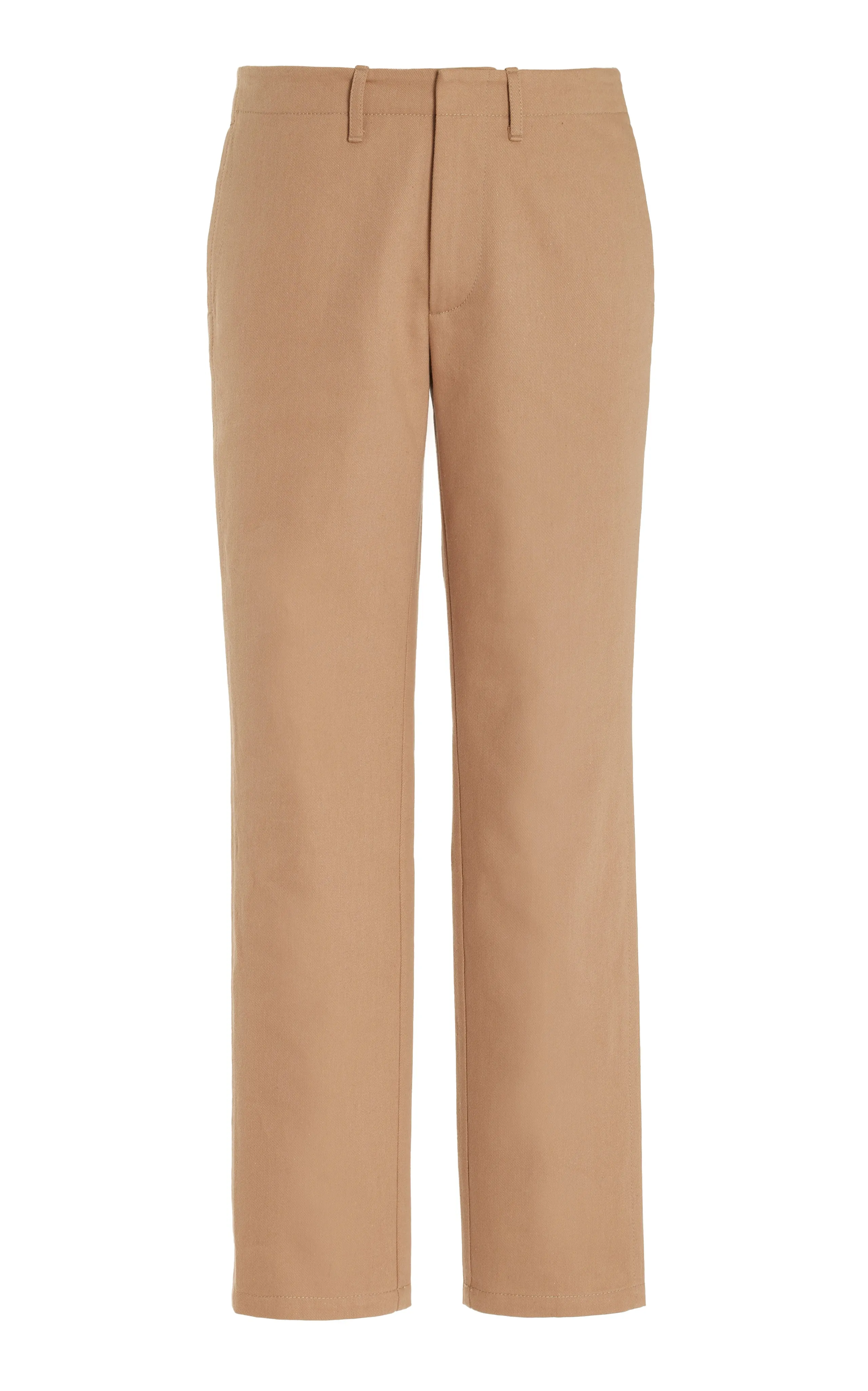 Rhys Pant in Camel Organic Cotton sold by Gabriela Hearst