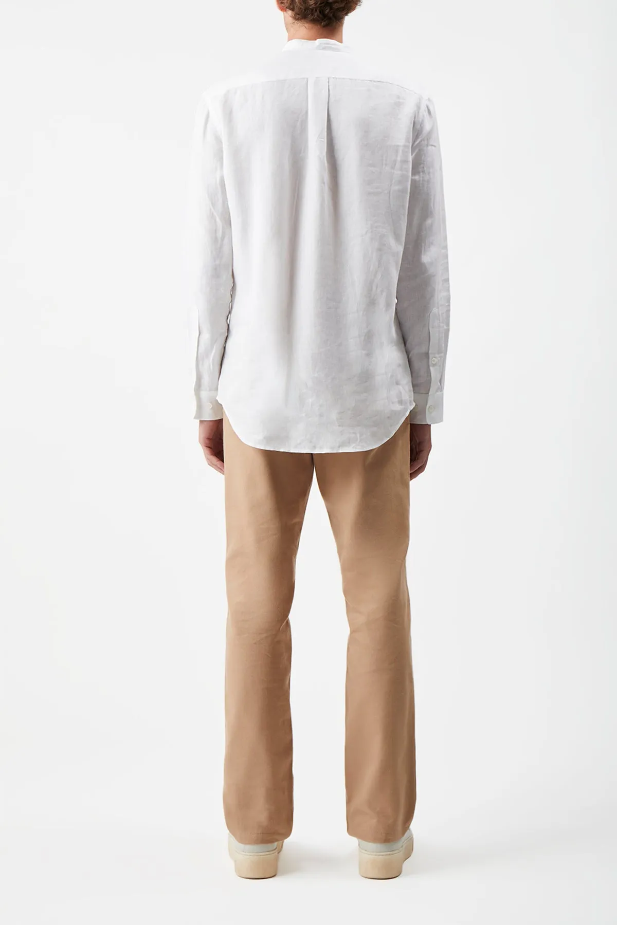 Rhys Pant in Camel Organic Cotton sold by Gabriela Hearst product image thumbnail 4