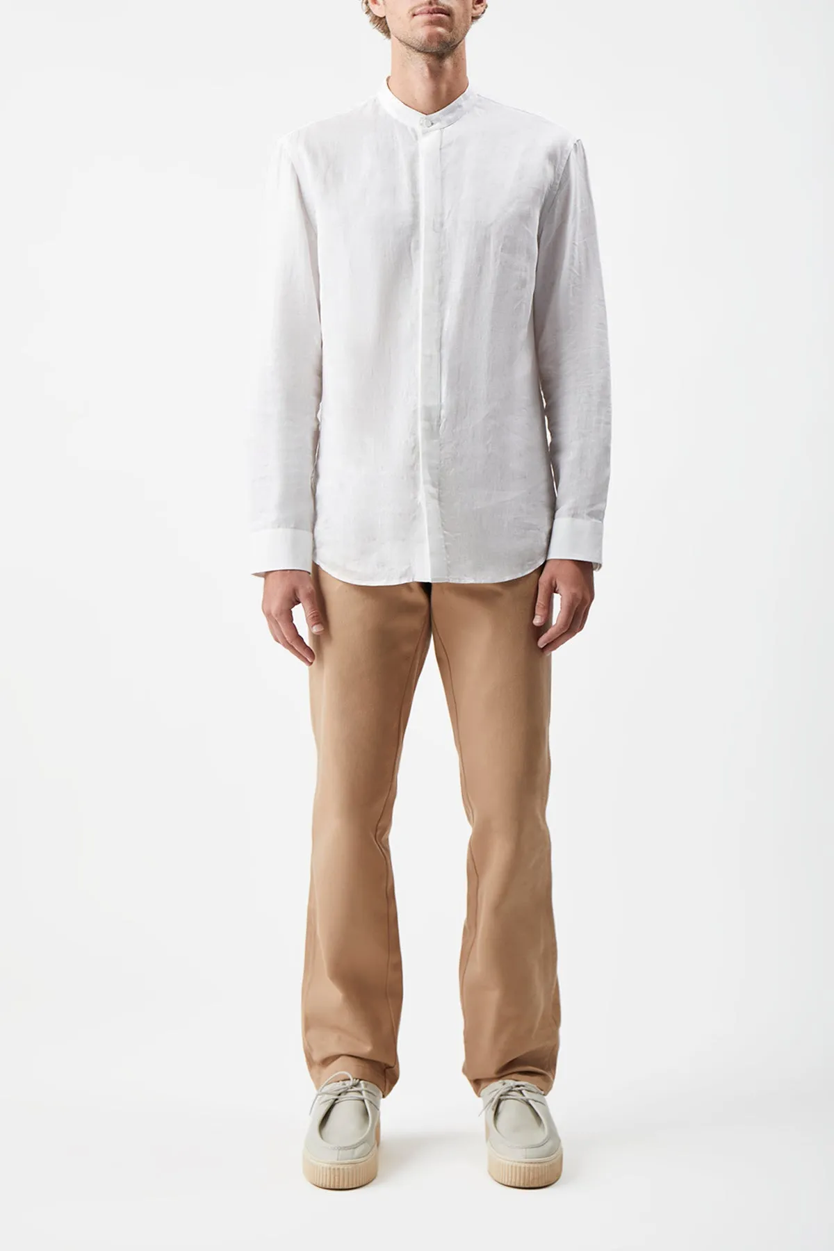 Rhys Pant in Camel Organic Cotton sold by Gabriela Hearst product image thumbnail 2