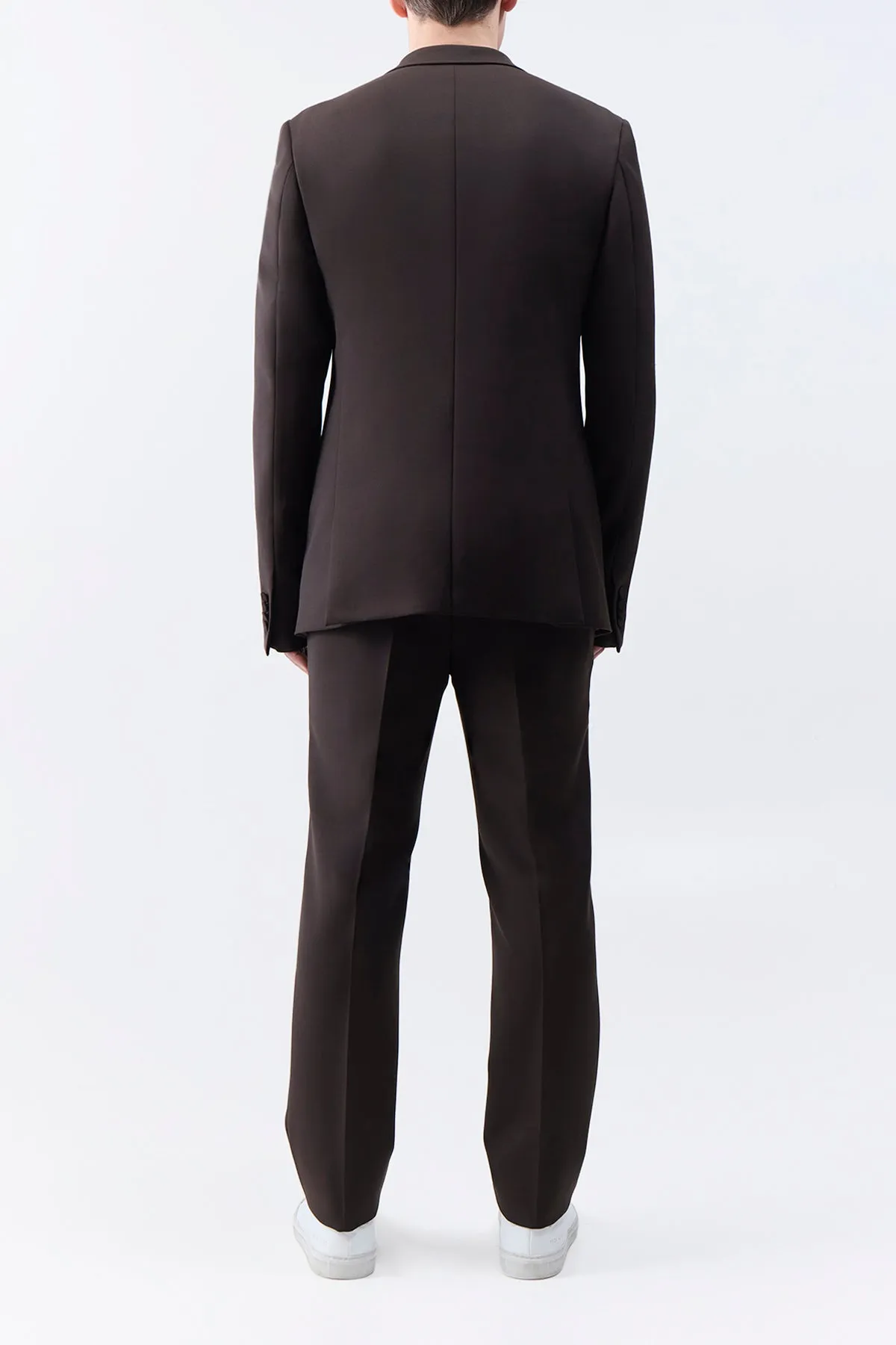 Sebastian Pant in Chocolate Sportswear Wool sold by Gabriela Hearst product image thumbnail 5