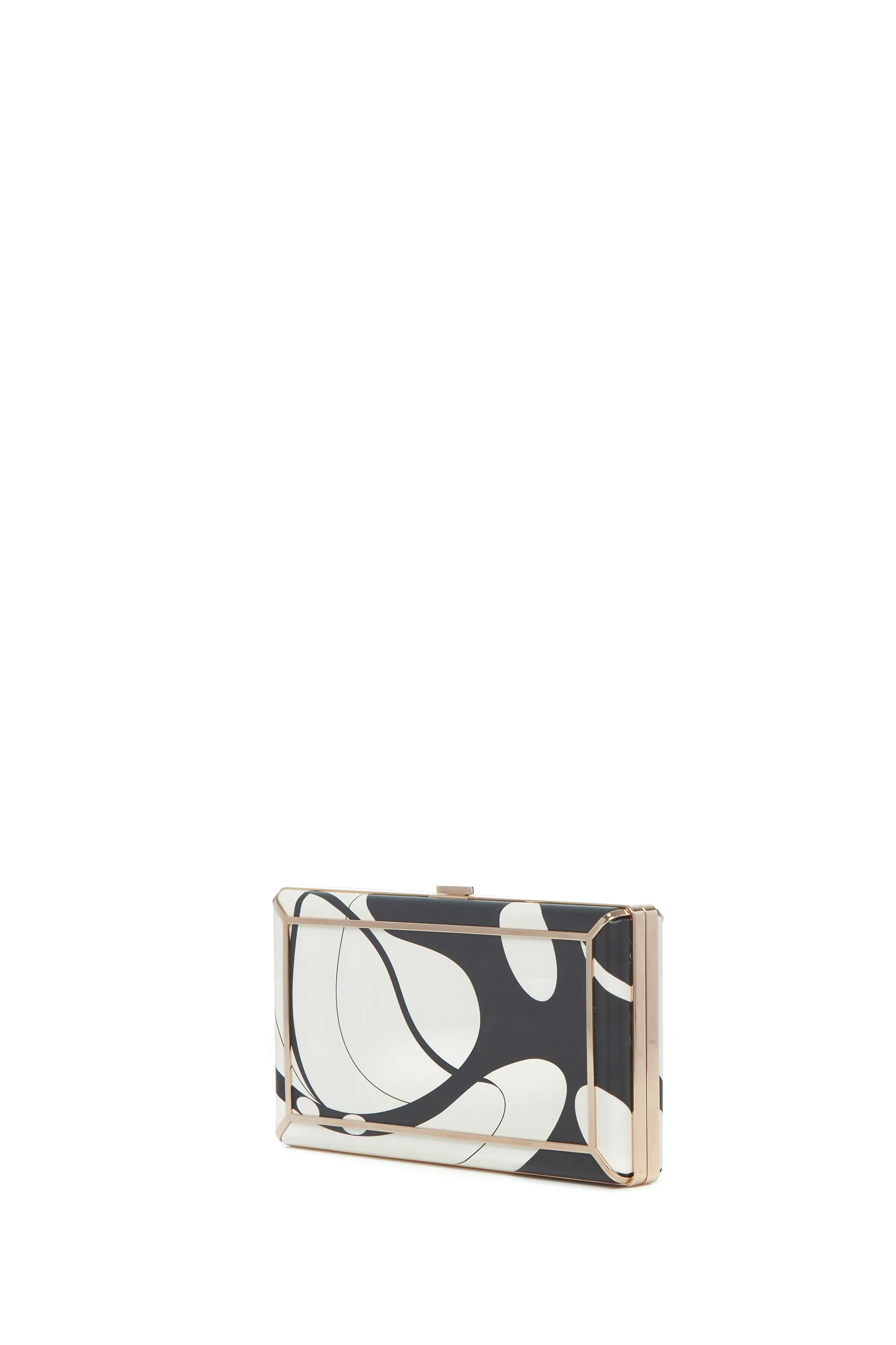 Callas Clutch in Black & Ivory Nappa Leather sold by Gabriela Hearst product image thumbnail 2