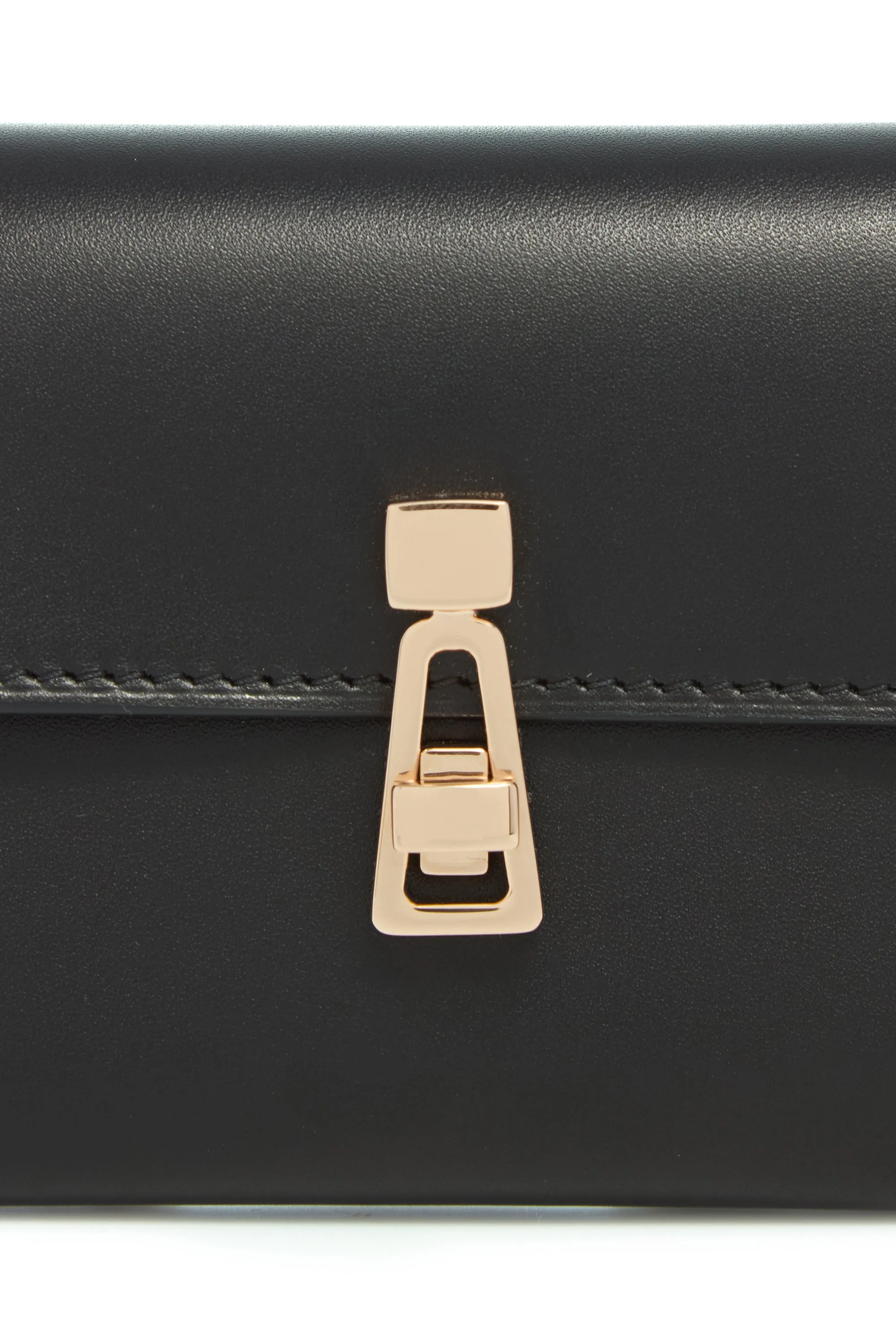 Compact Flat Wallet in Black Leather sold by Gabriela Hearst product image thumbnail 5