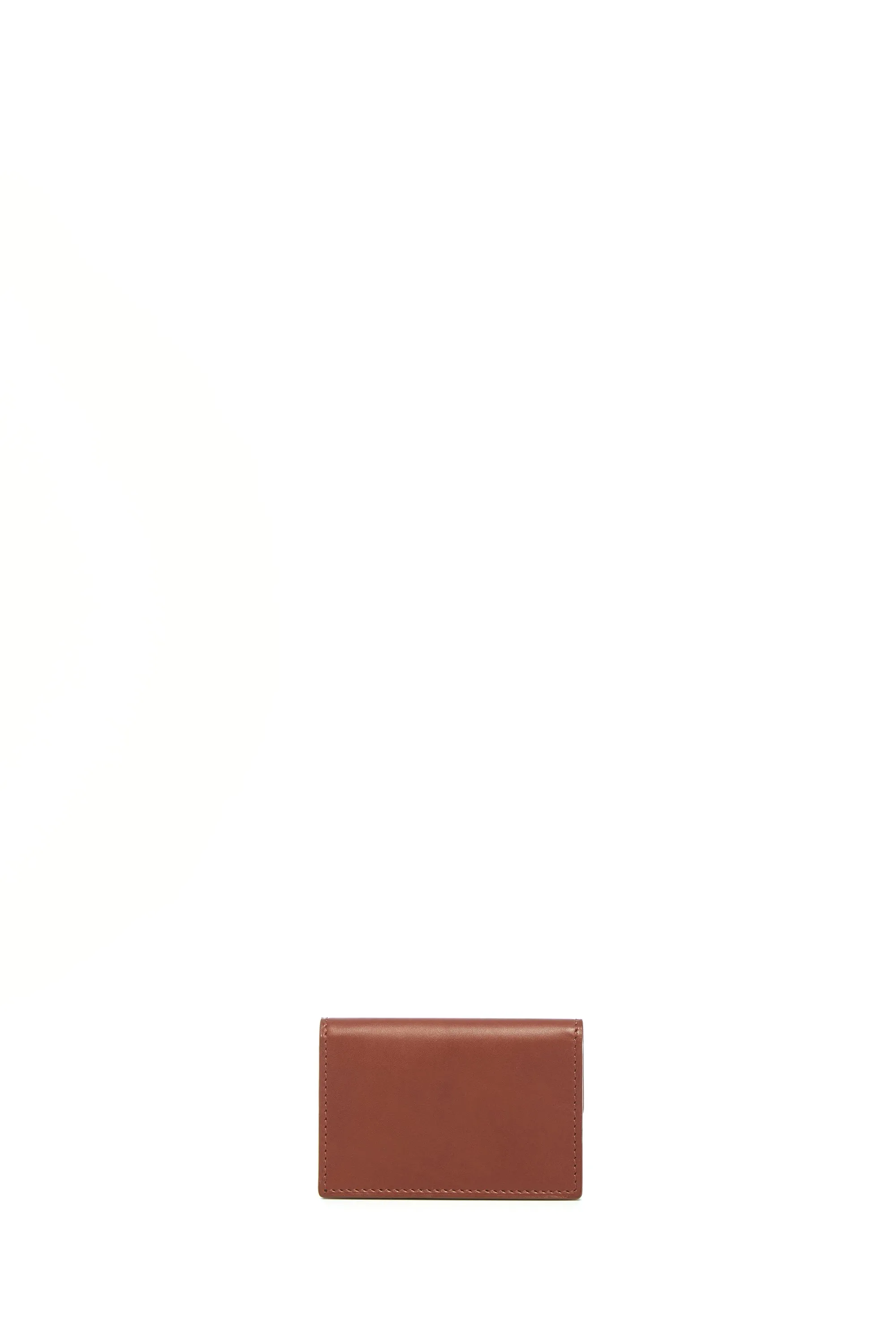 Concertina Card Wallet in Cognac Leather sold by Gabriela Hearst product image thumbnail 3
