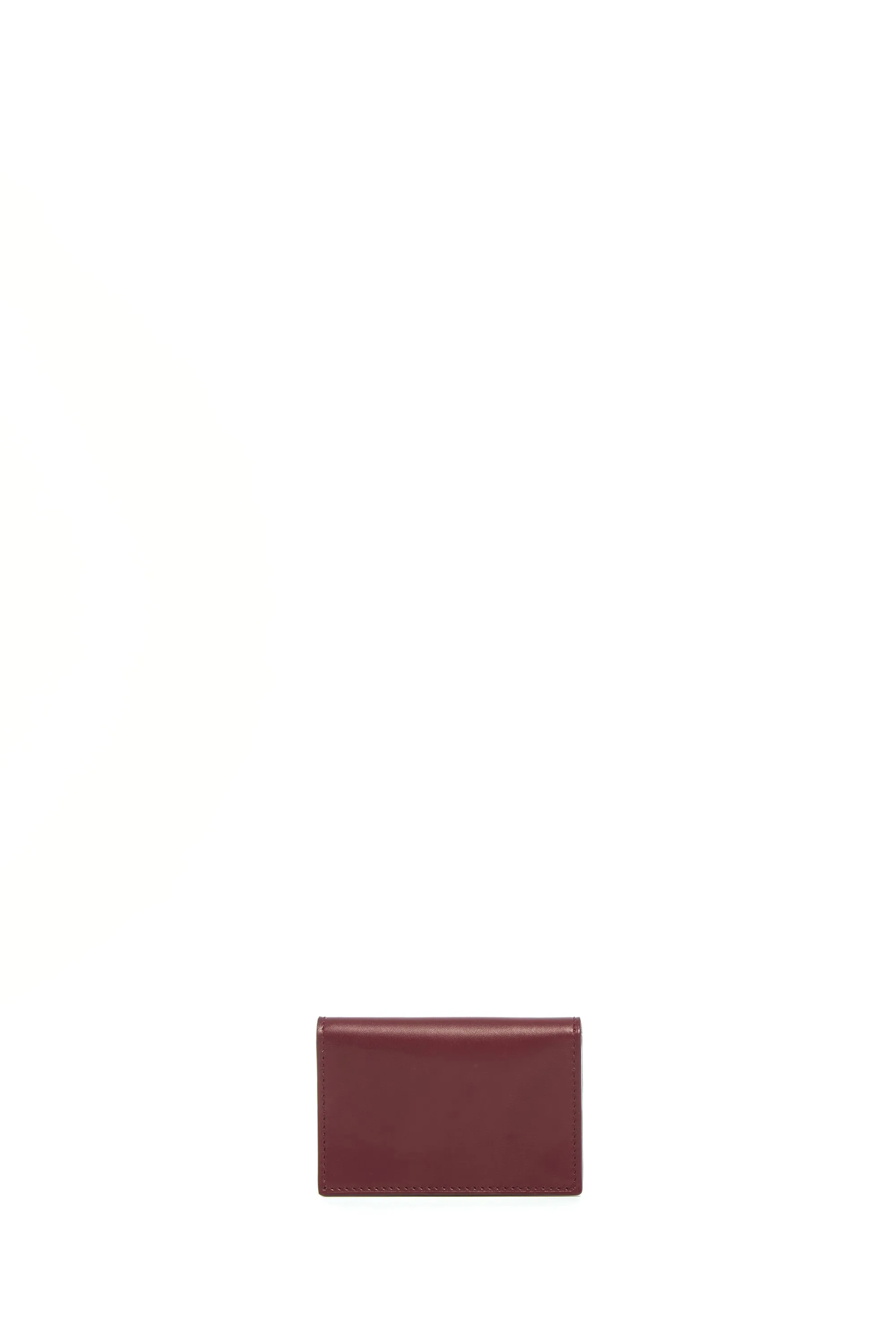 Concertina Card Wallet in Bordeaux & Pink Leather sold by Gabriela Hearst product image thumbnail 3