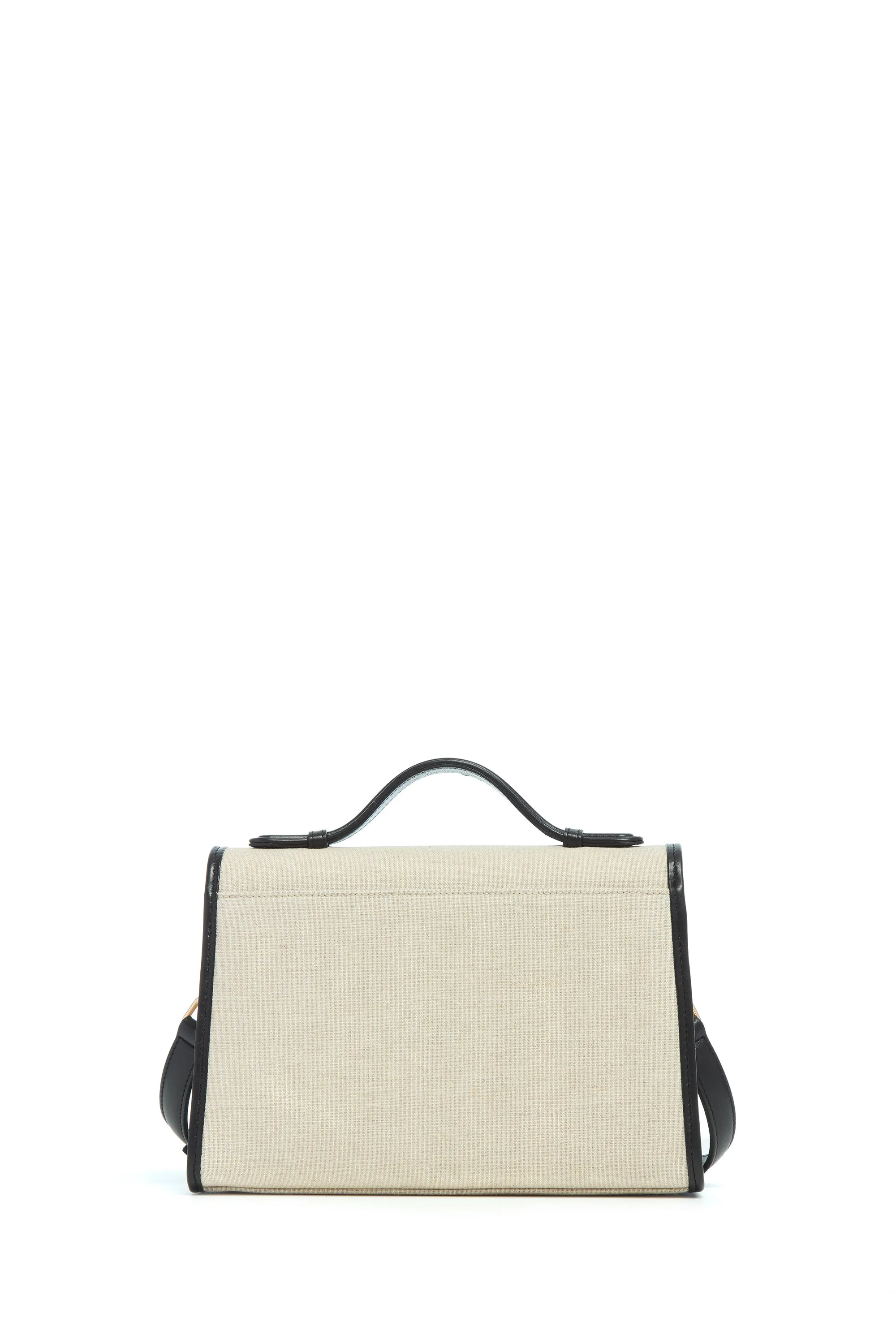 Medium Leonora Flap Bag in Beige Linen sold by Gabriela Hearst product image thumbnail 4