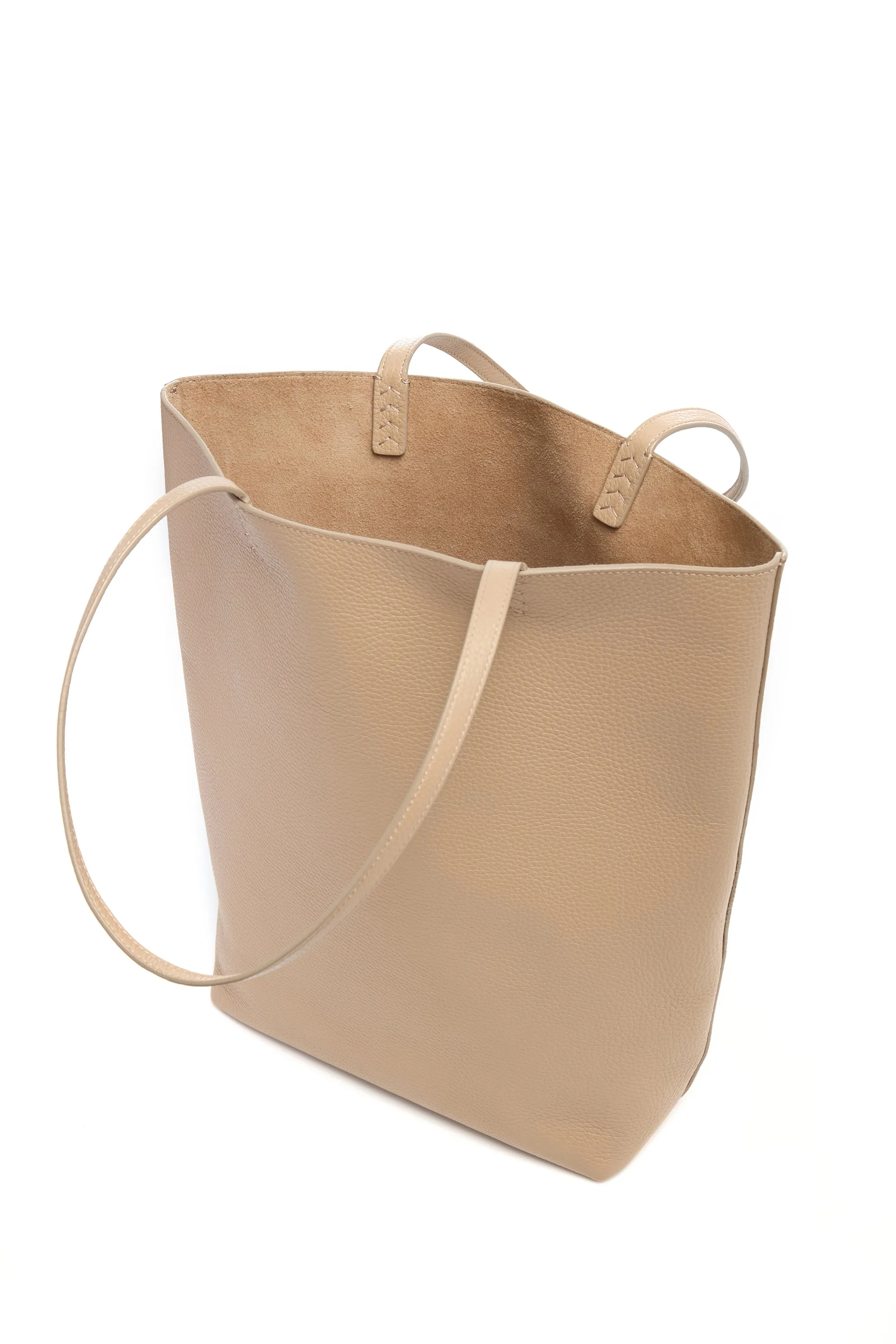 Sillbury Tote Bag in Rosa Textured Leather sold by Gabriela Hearst product image thumbnail 4