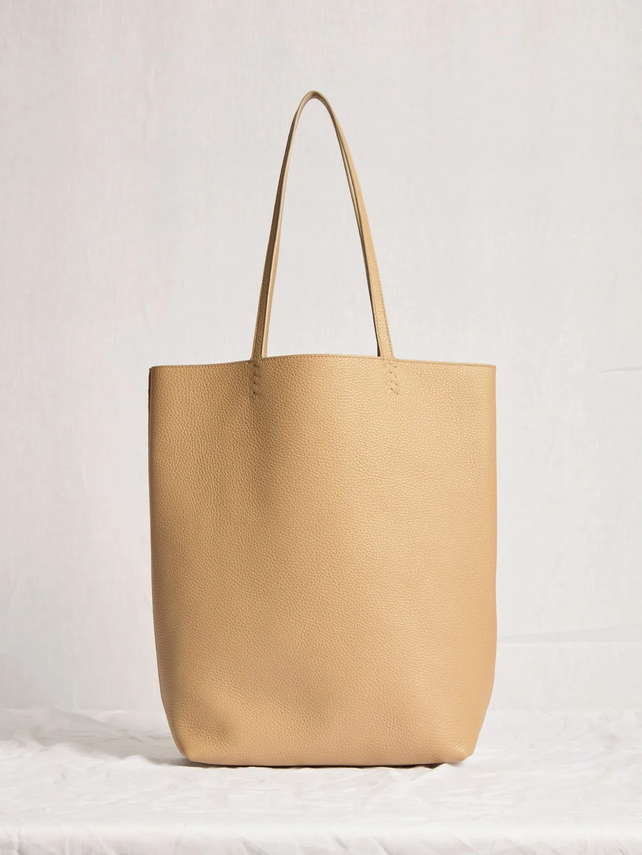 Sillbury Tote Bag in Rosa Textured Leather sold by Gabriela Hearst product image thumbnail 5