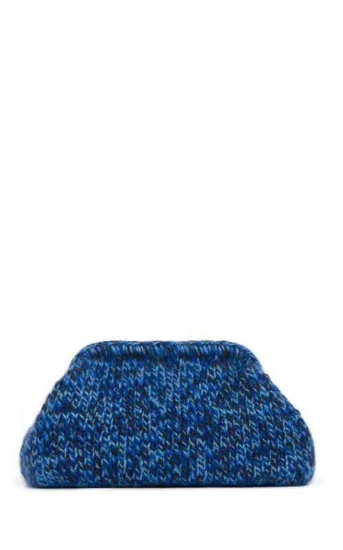 Mrina Knit Bag in Sky, Cobalt & Dark Navy Cashmere sold by Gabriela Hearst