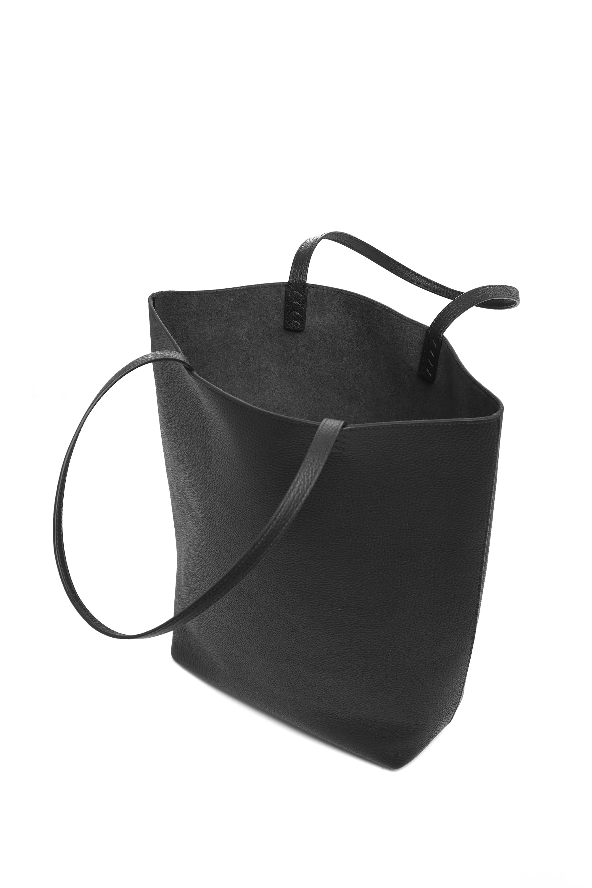 Sillbury Tote Bag in Black Textured Leather sold by Gabriela Hearst product image thumbnail 4