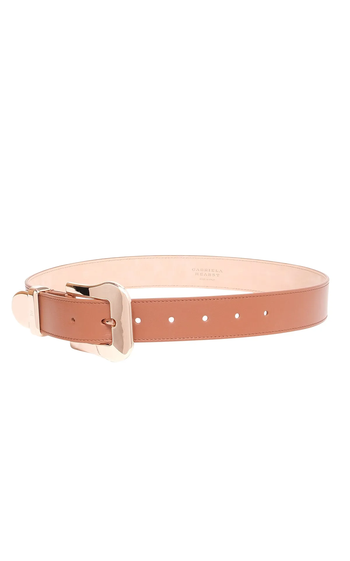 Maireed Belt in Cognac Leather sold by Gabriela Hearst product image thumbnail 2