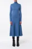 May Knit Turtleneck in Sky Merino Wool Cashmere sold by Gabriela Hearst