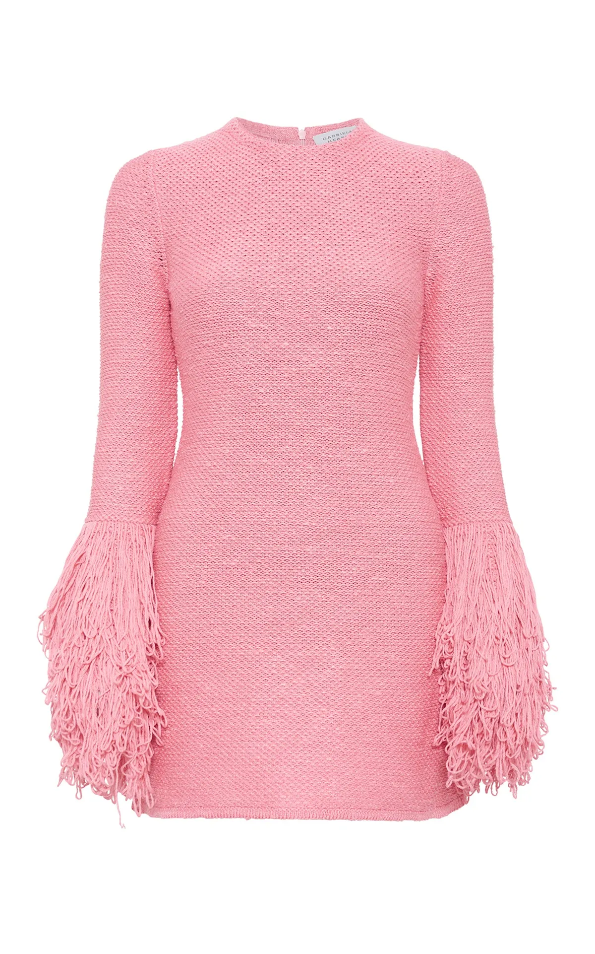 Liam Knit Mini Dress in Rosa Cashmere Silk sold by Gabriela Hearst