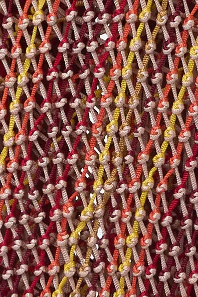 Macaria Fringe Macrame Top in Multi Silk sold by Gabriela Hearst product image thumbnail 2