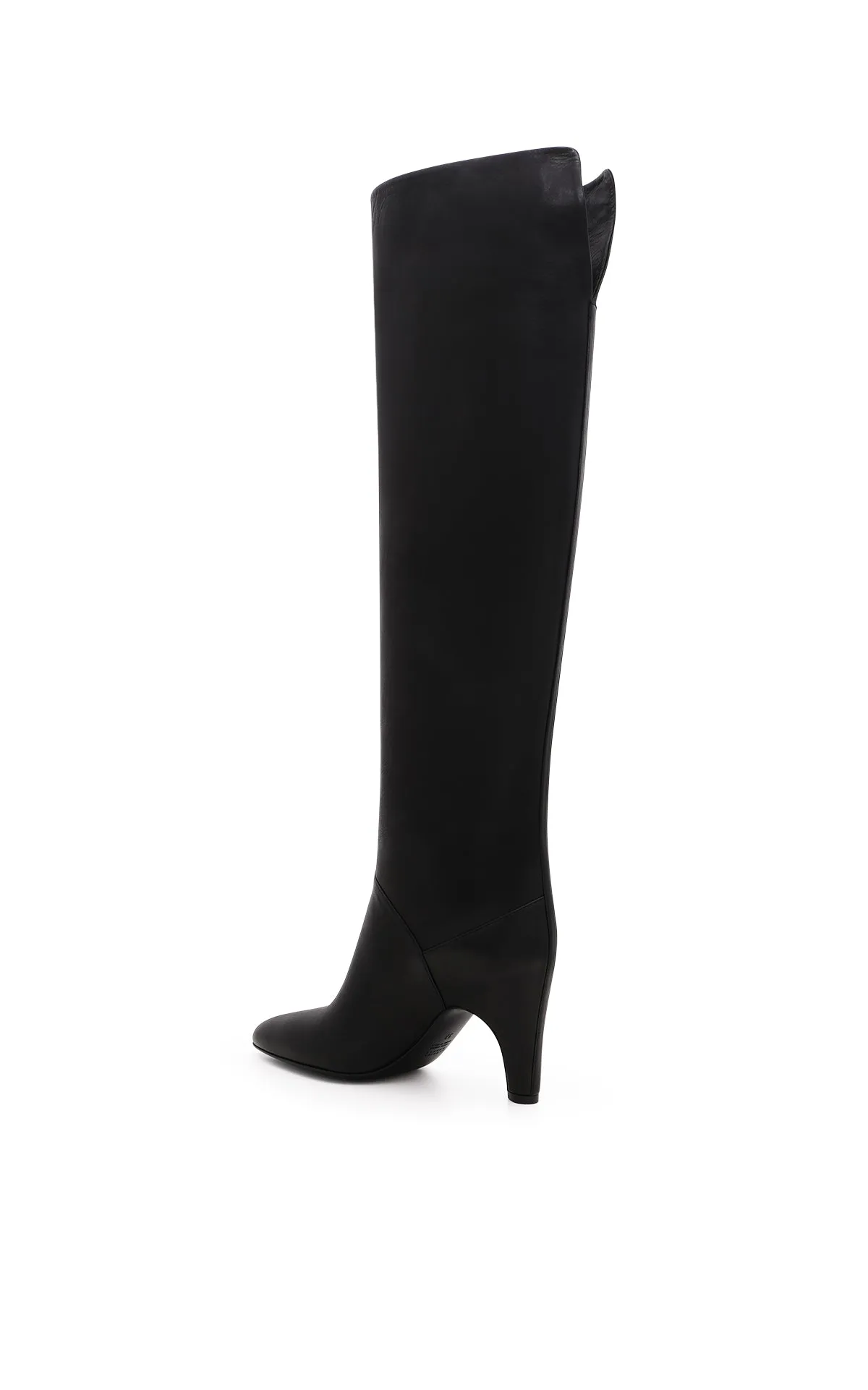 Hana Over-the-Knee Boot in Black Leather sold by Gabriela Hearst product image thumbnail 3