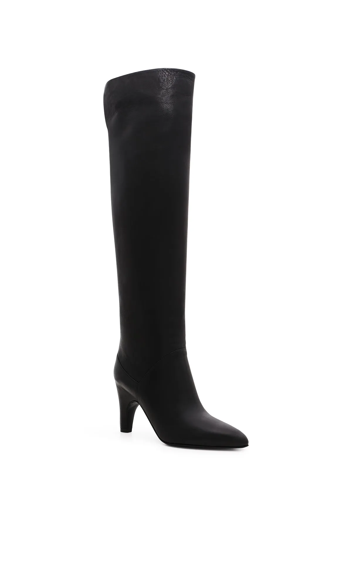 Hana Over-the-Knee Boot in Black Leather sold by Gabriela Hearst product image thumbnail 2