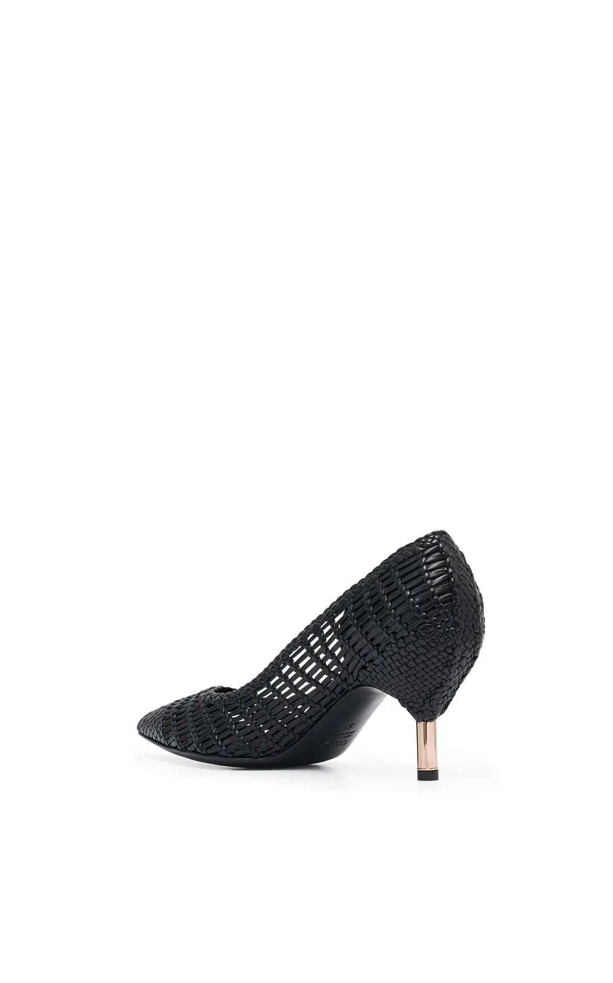 Andres Braided Pump in Black Leather sold by Gabriela Hearst product image thumbnail 3