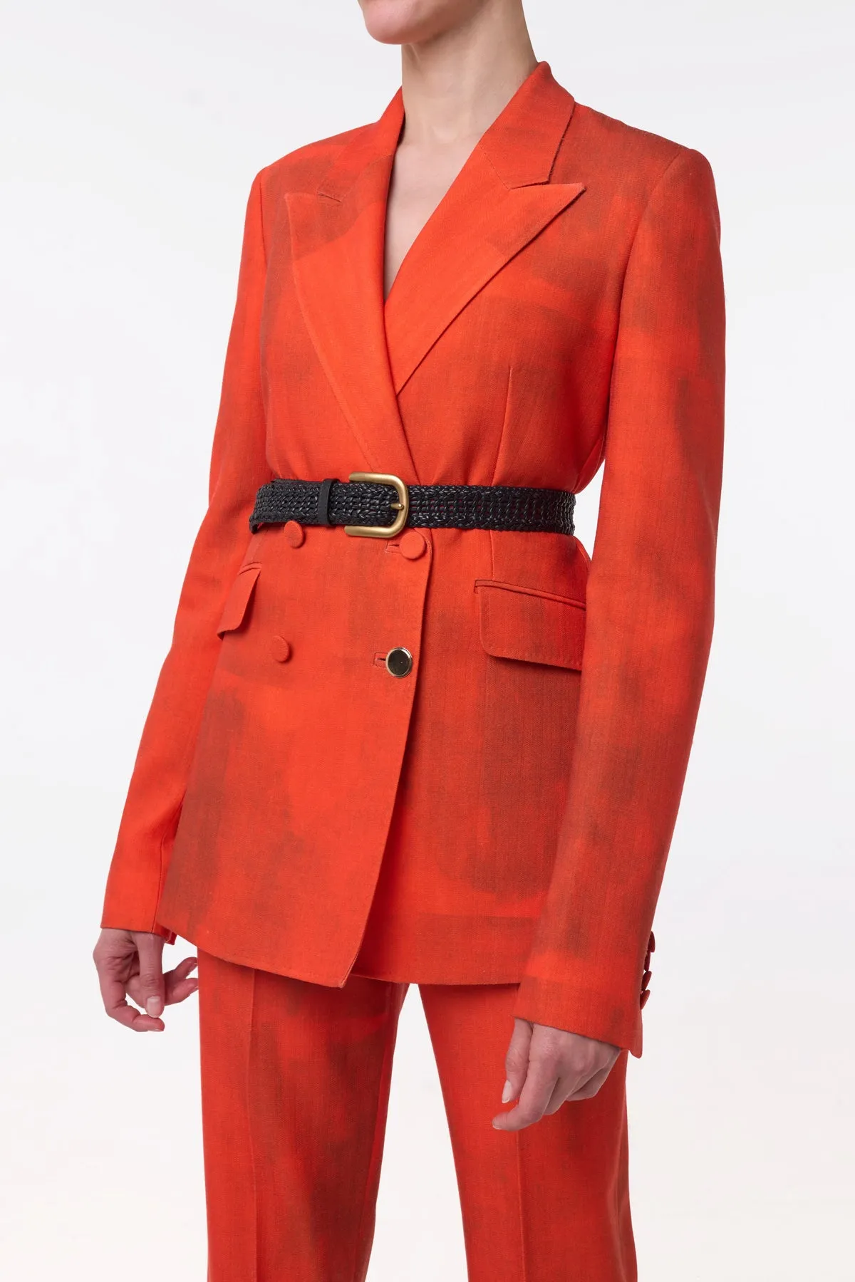 Angela Blazer in Spice Virgin Wool sold by Gabriela Hearst product image thumbnail 3