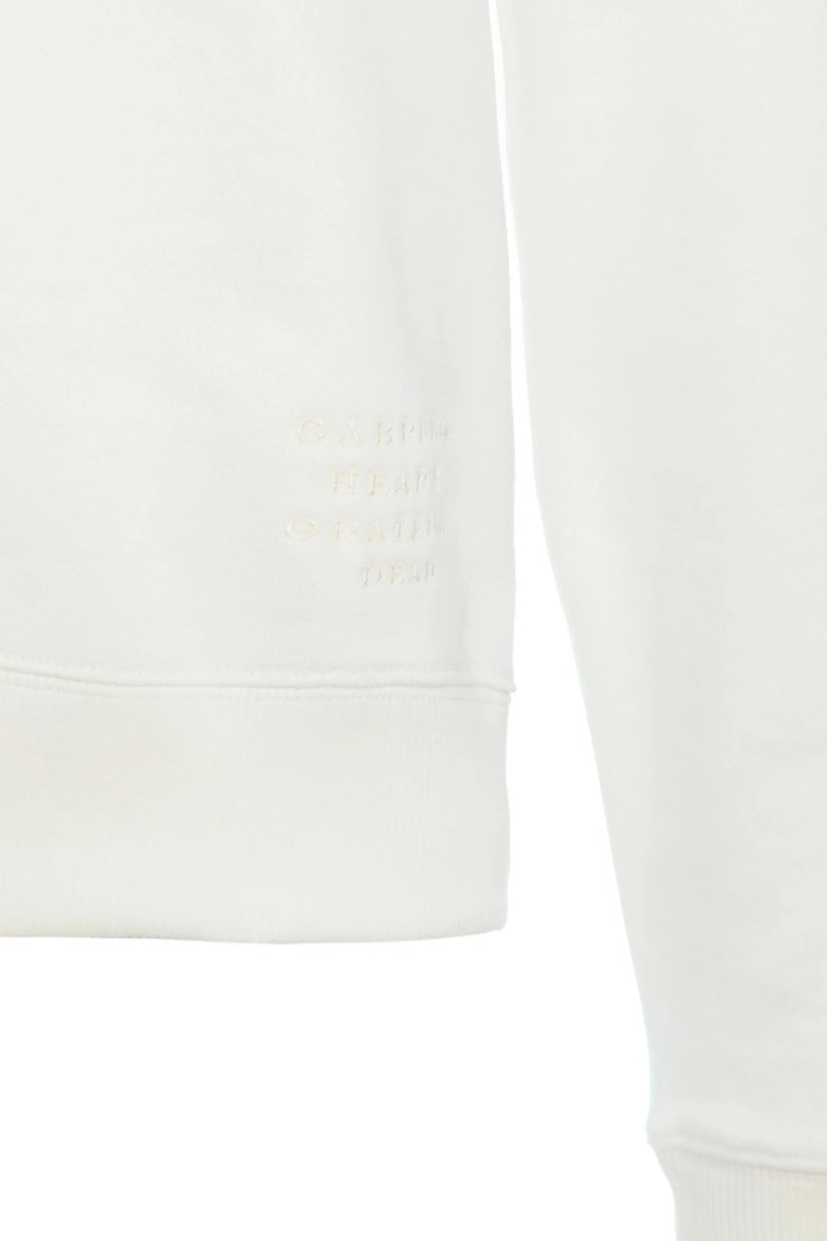 Royston Sweatshirt in White Fine Cotton sold by Gabriela Hearst product image thumbnail 4
