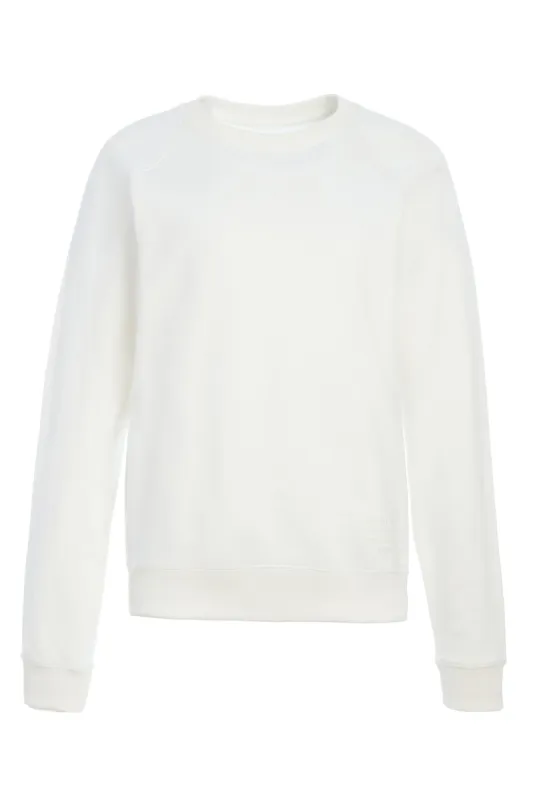 Royston Sweatshirt in White Fine Cotton sold by Gabriela Hearst